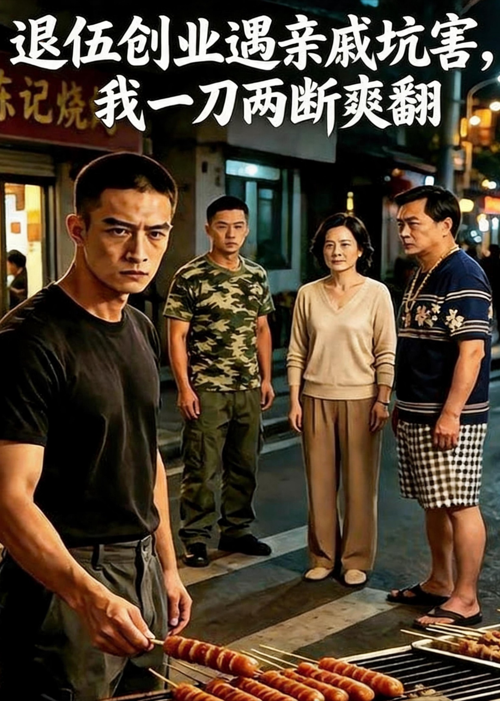 退伍创业遇亲戚坑害，我一刀两断爽翻