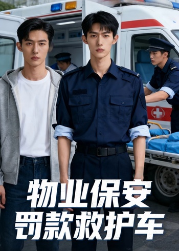 物业保安罚款救护车封面图