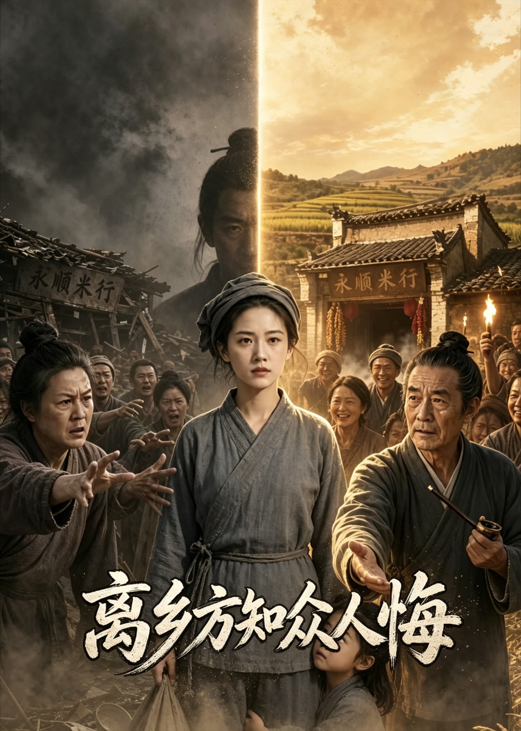 离乡方知众人悔