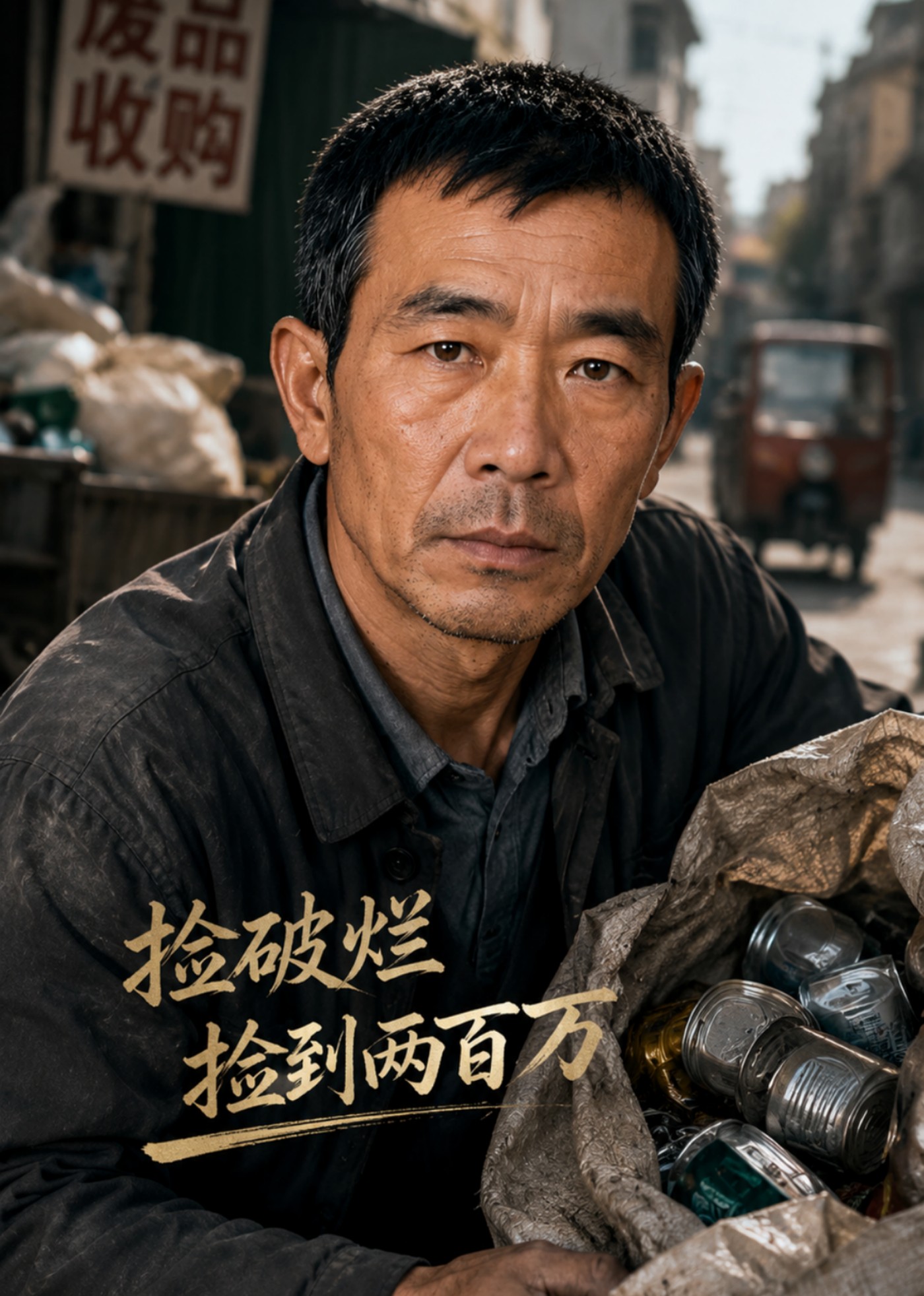 捡破烂捡到两百万
