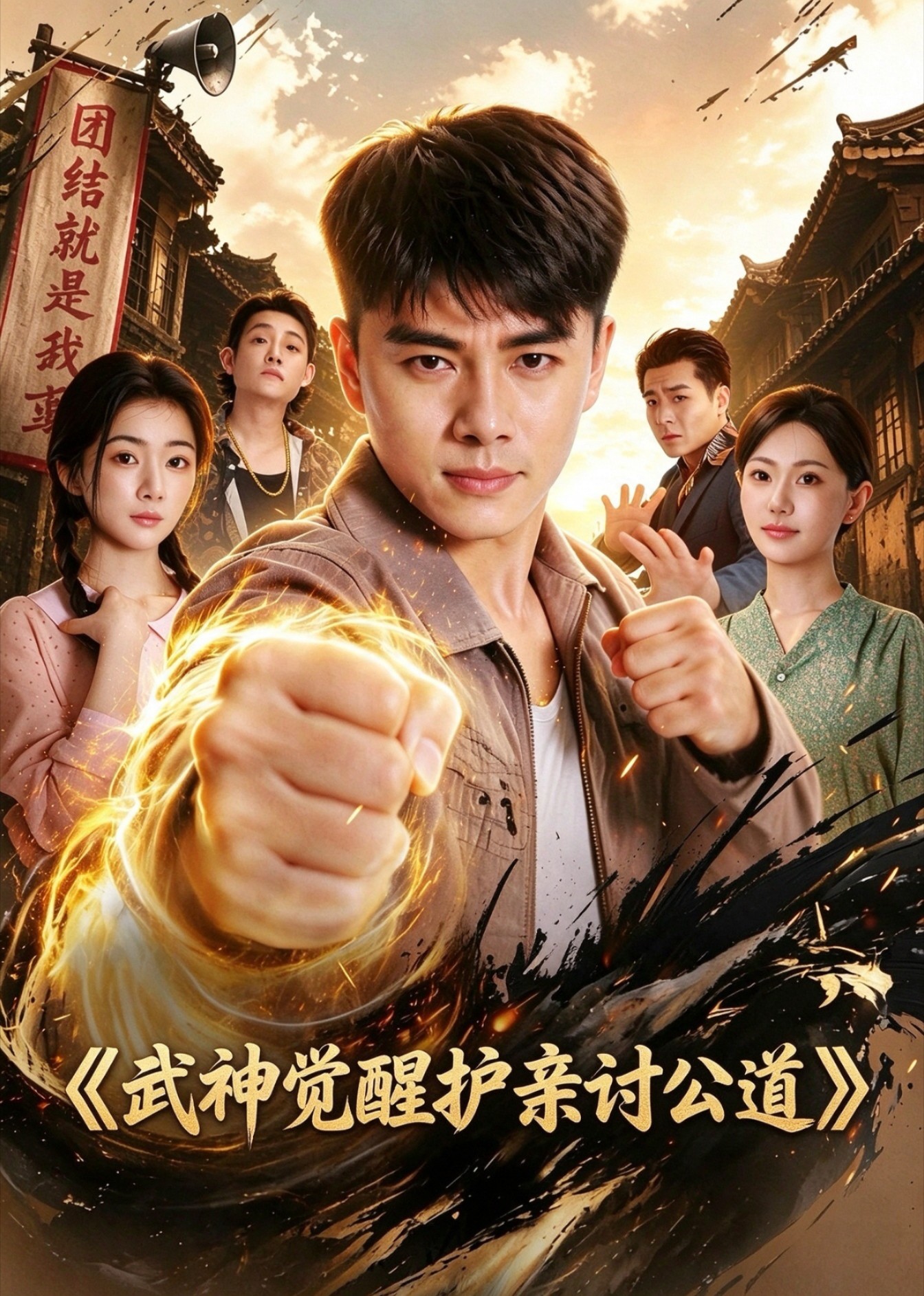 武神觉醒护亲讨公道封面图