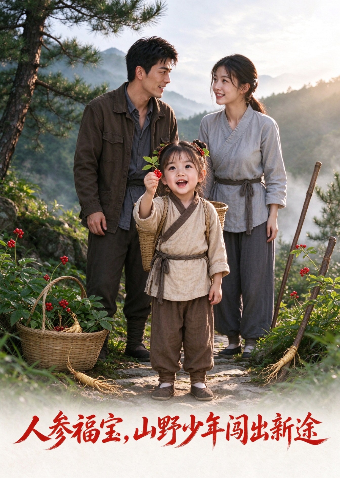 人参福宝，山野少年闯出新途封面图