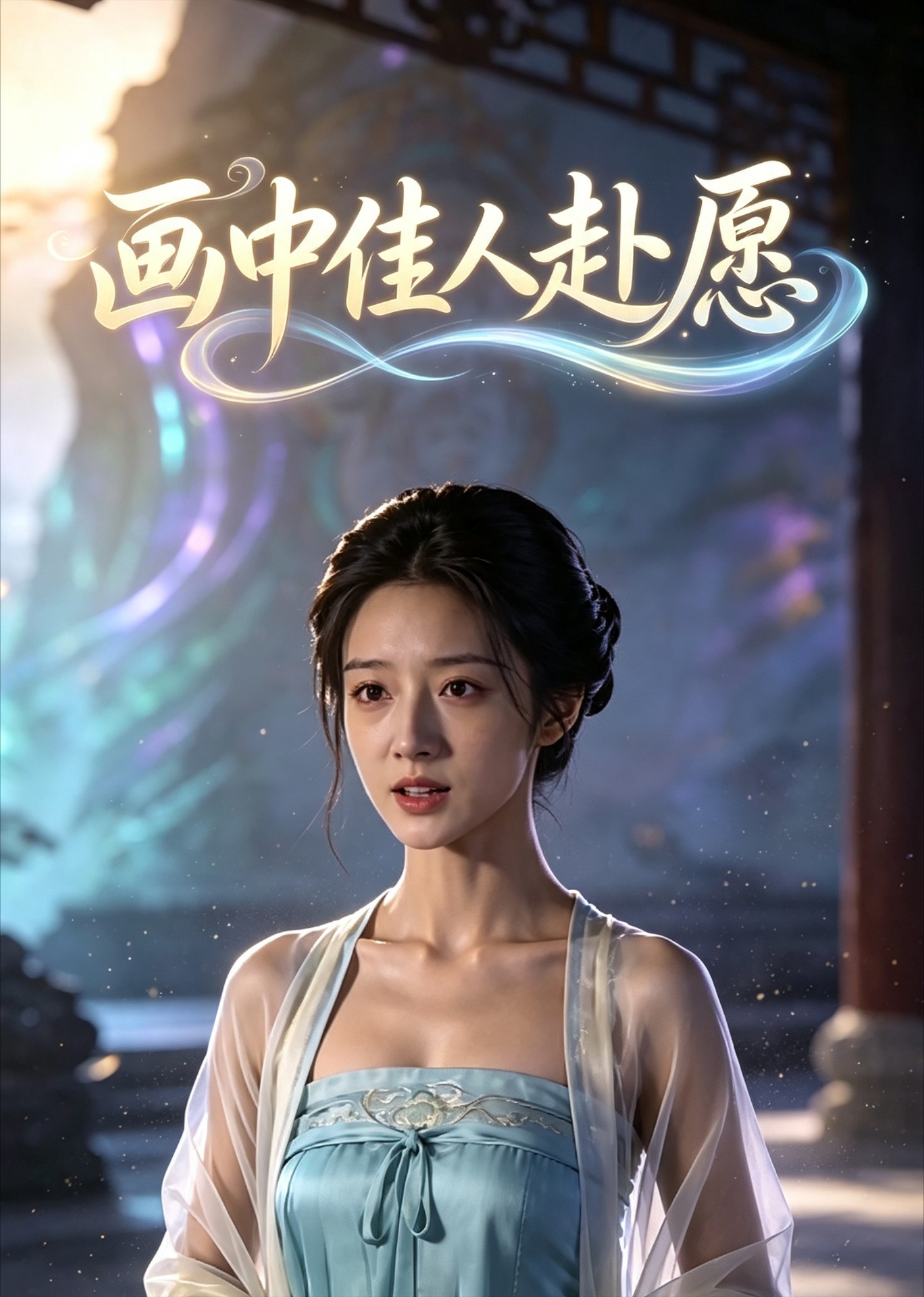 画中佳人赴愿