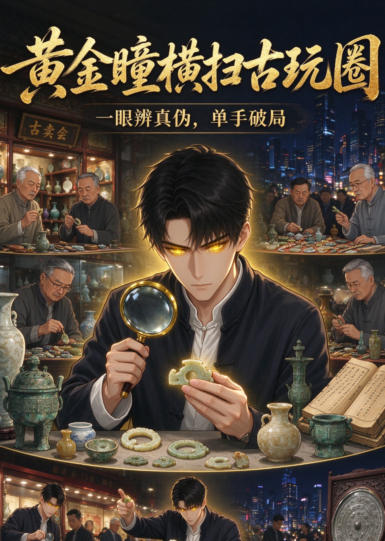 黄金瞳横扫古玩圈封面图