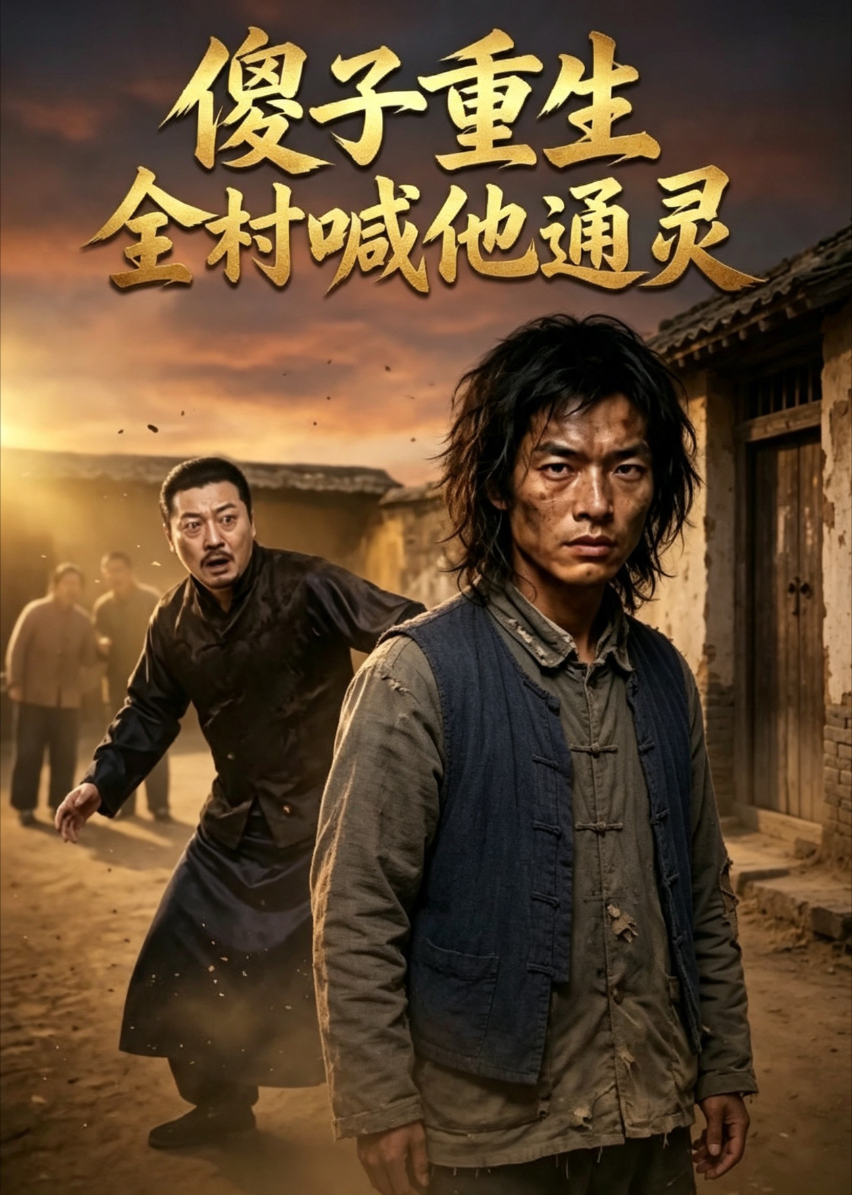 傻子重生全村喊他通灵封面图