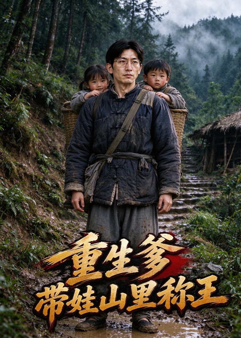 重生爹带娃山里称王封面图