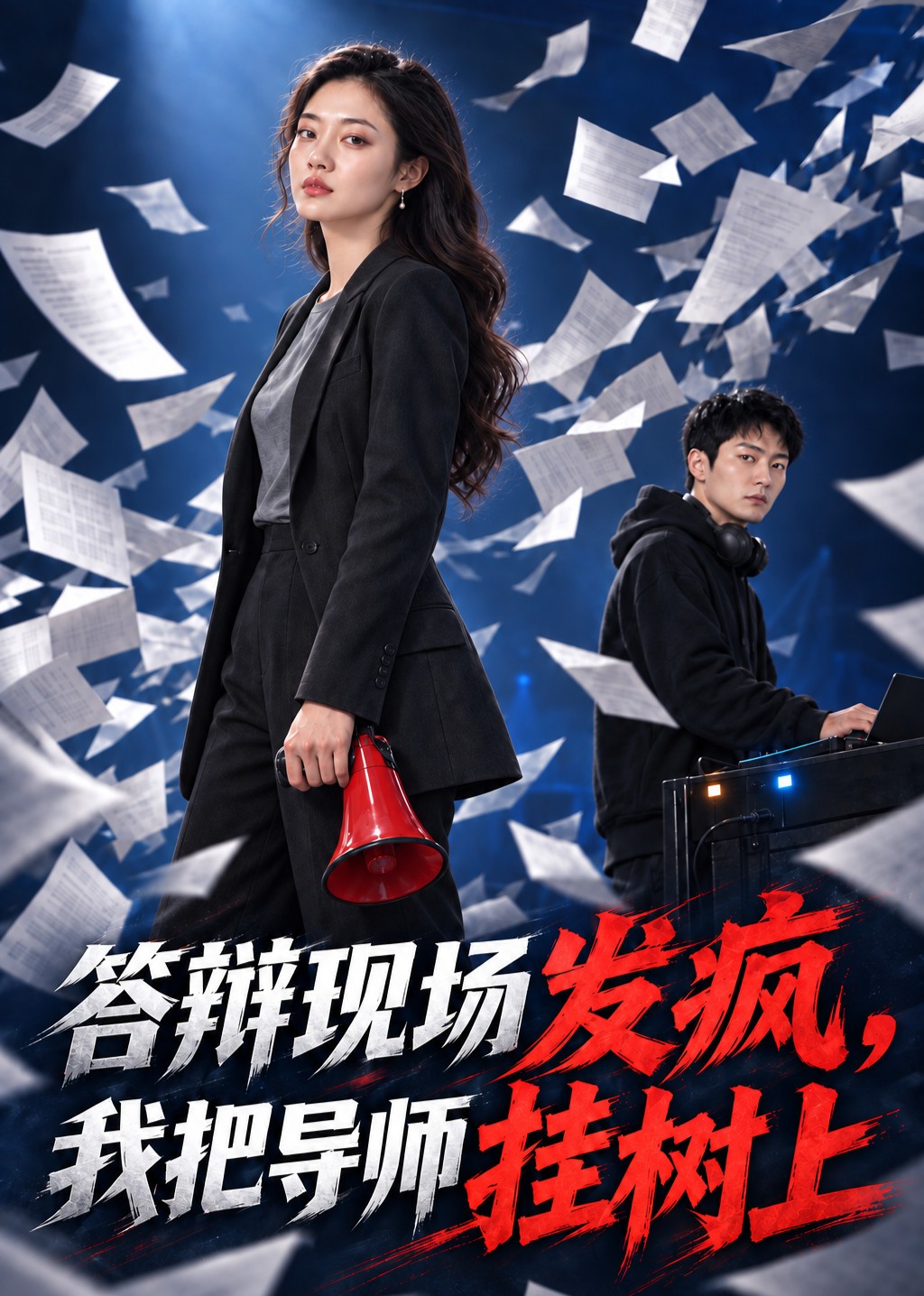 答辩现场发疯，我把导师挂树上封面图