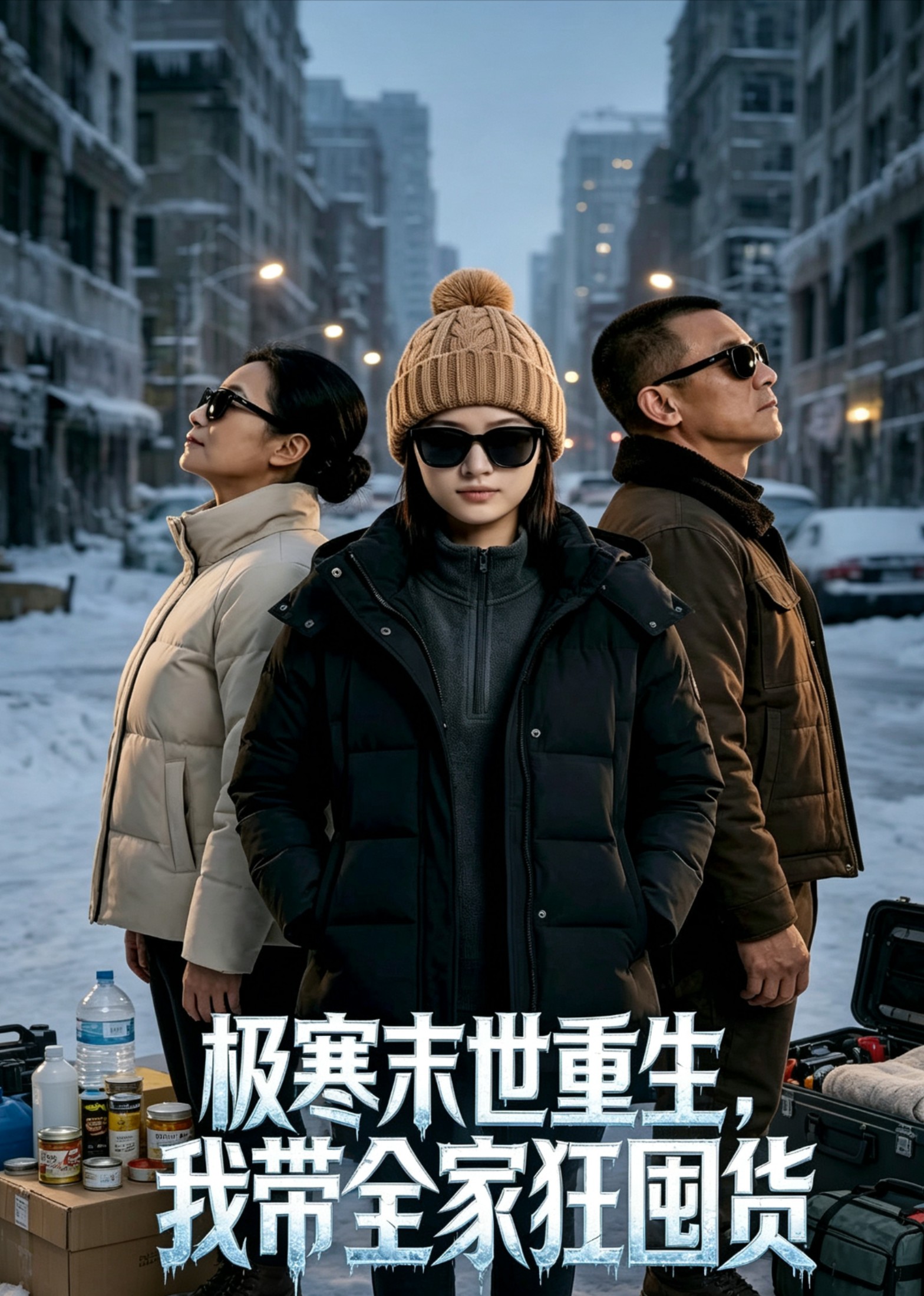 极寒末世重生，我带全家狂囤货