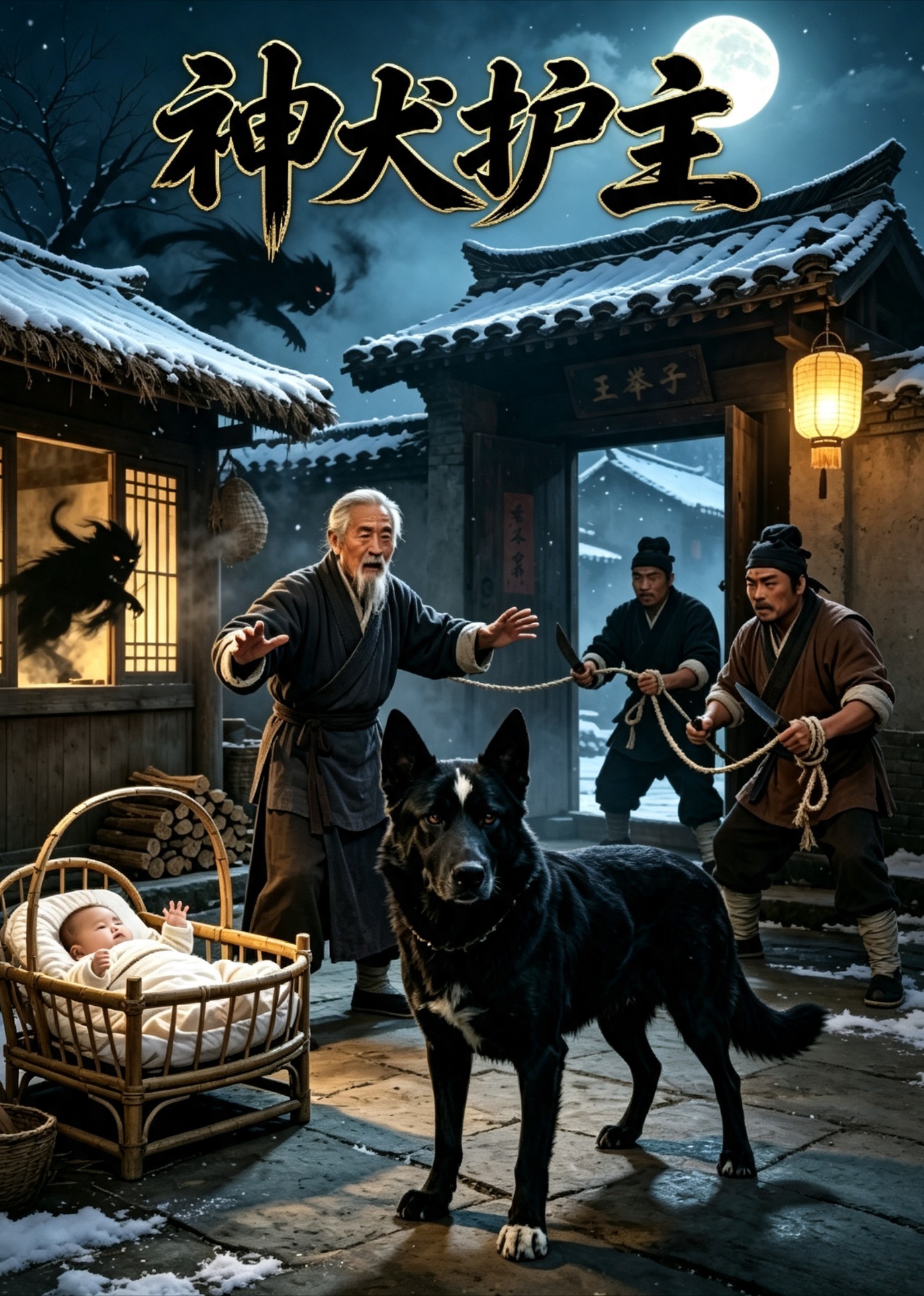 神犬护主封面图