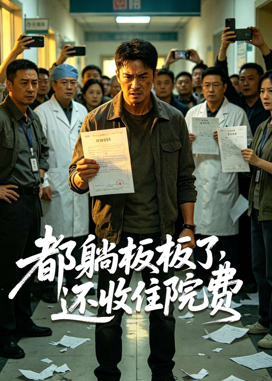 都躺板板了，还收住院费