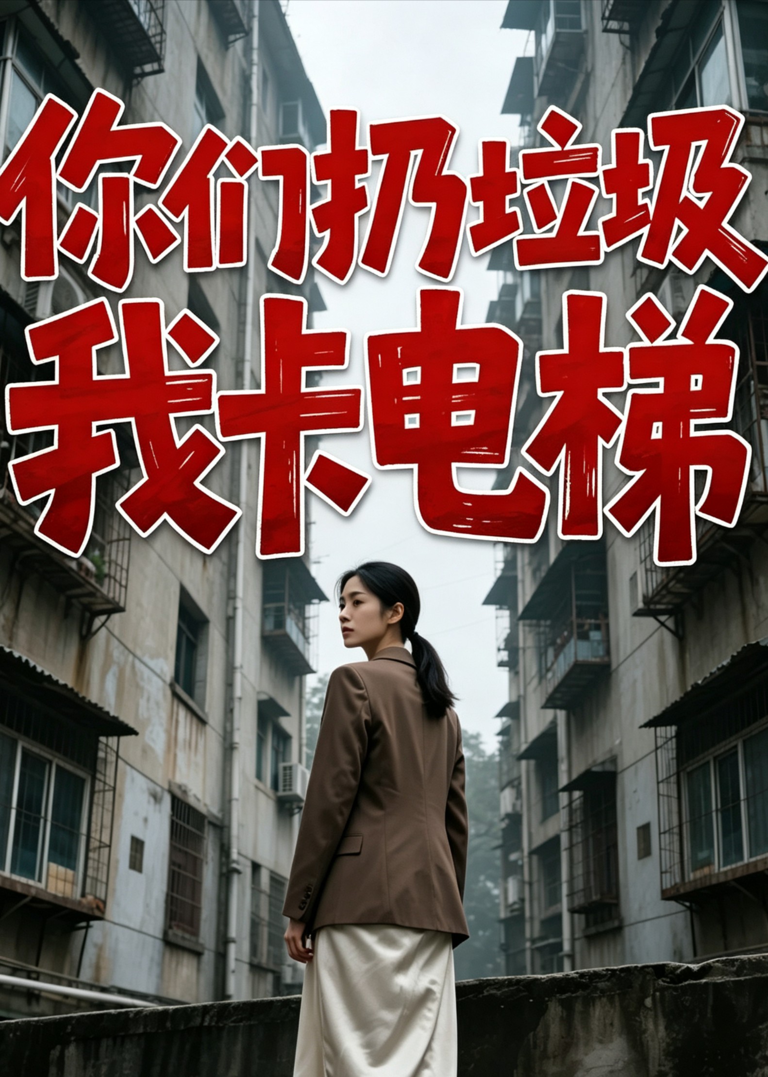 你们扔垃圾，我卡电梯