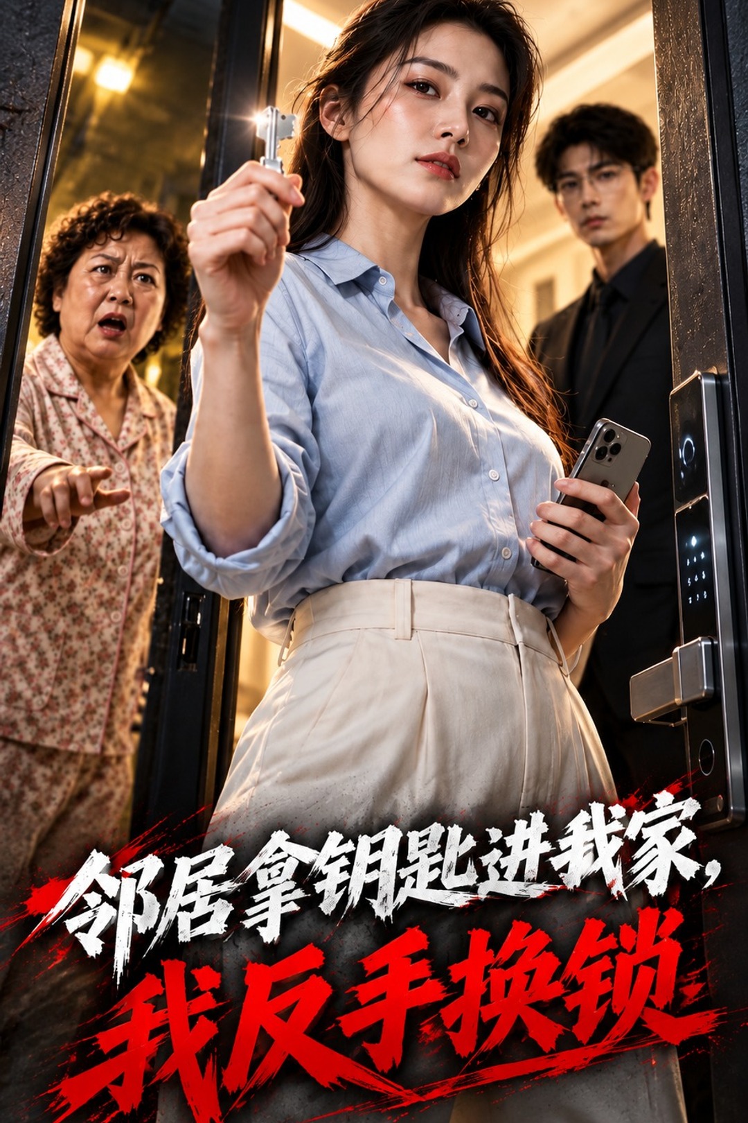 邻居拿钥匙进我家，我反手换锁