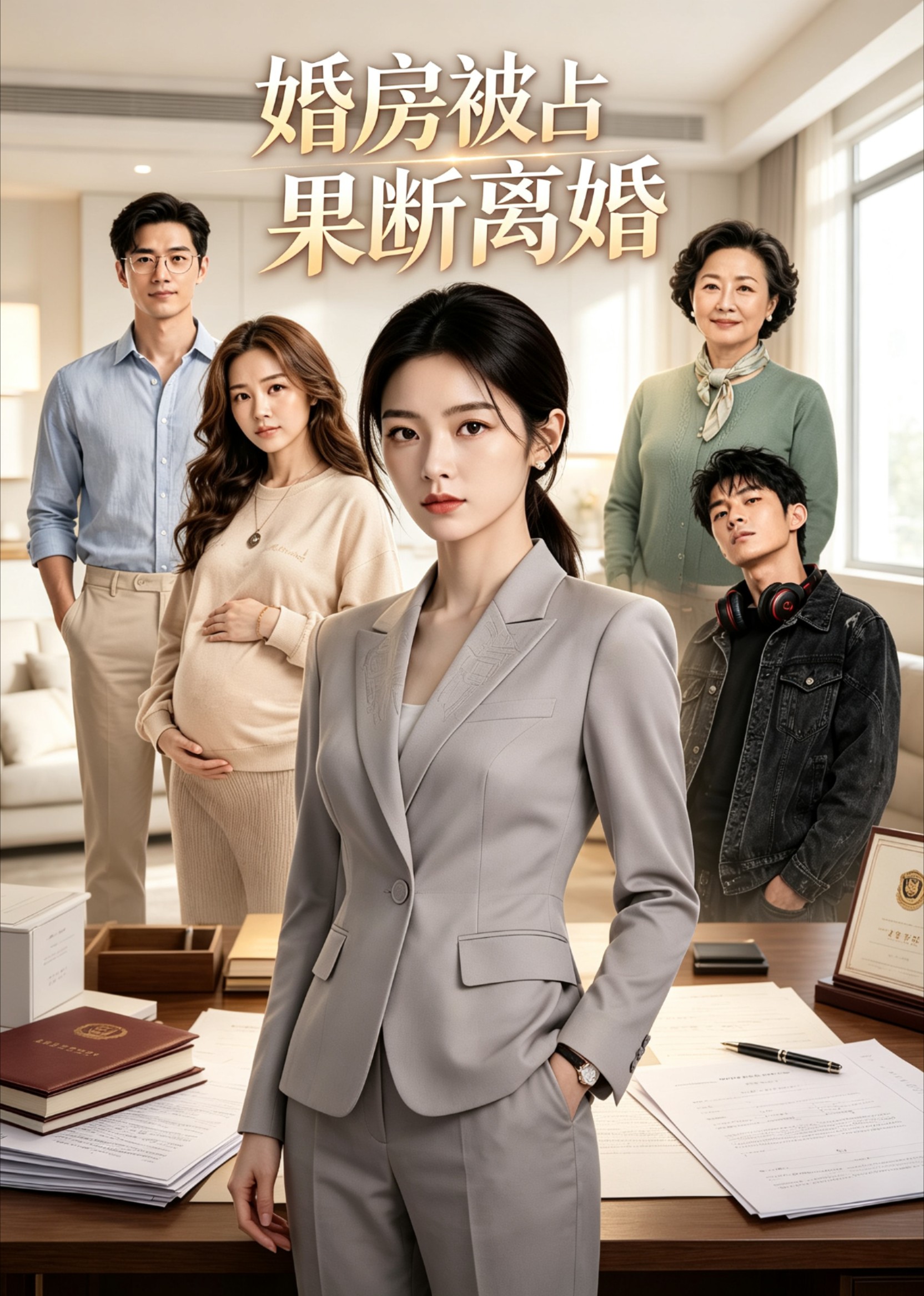 婚房被占果断离婚