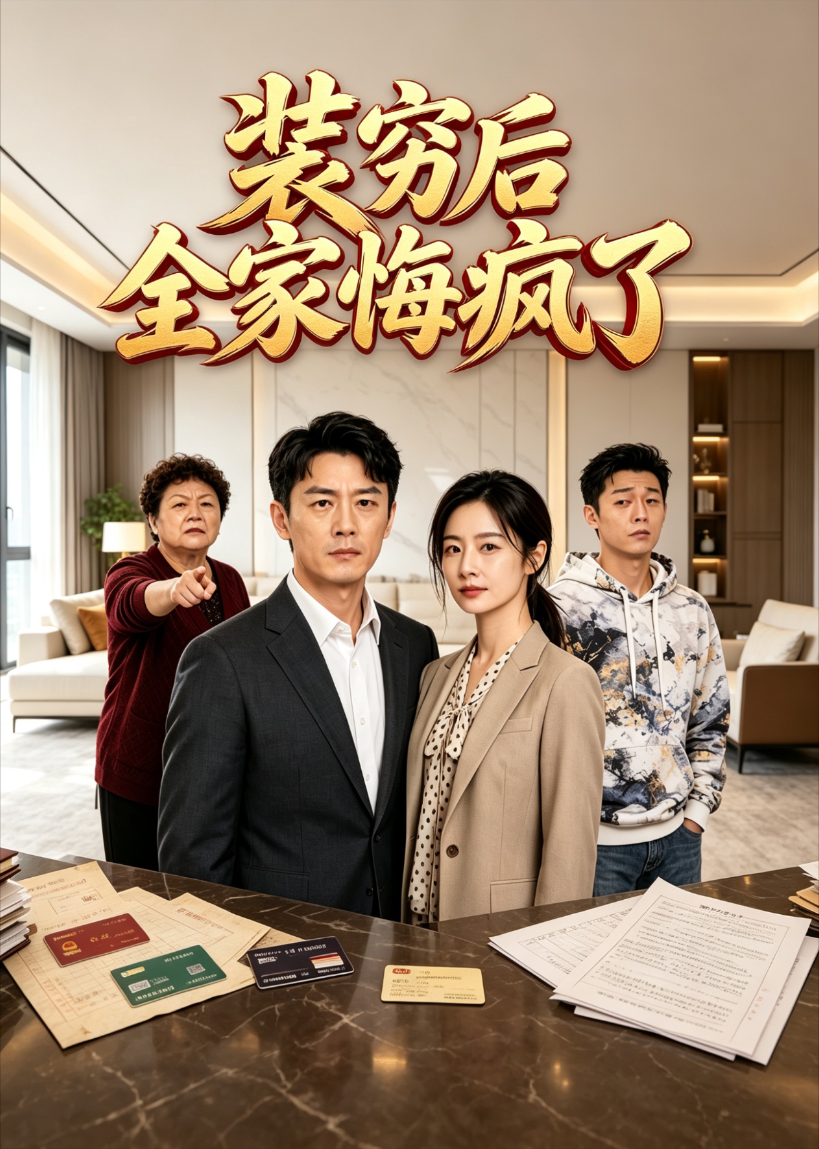 装穷后全家悔疯了