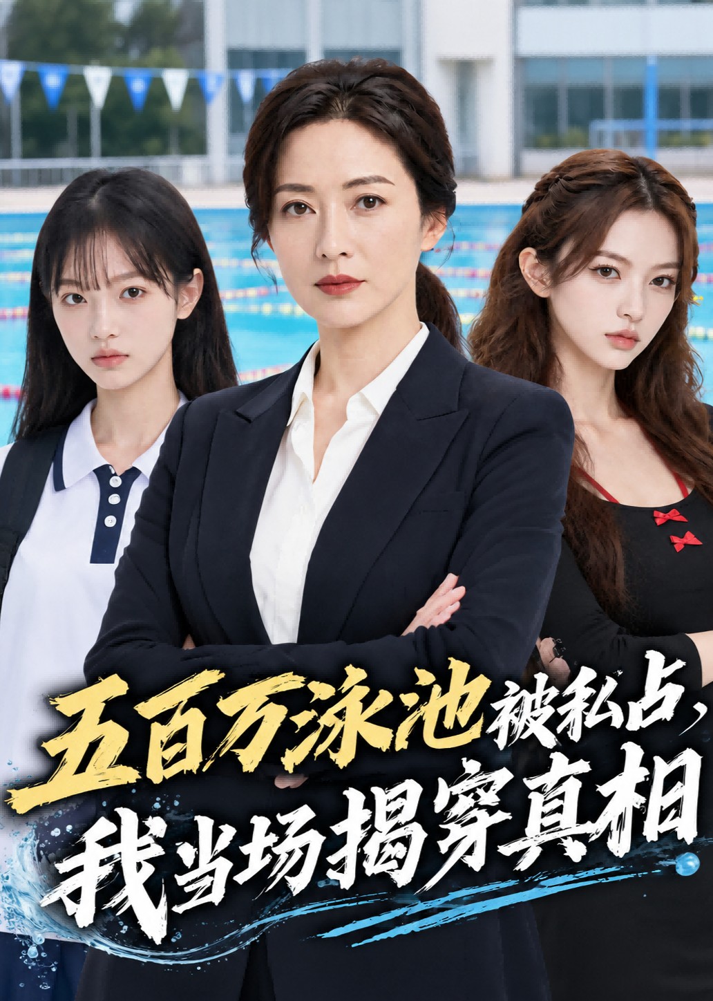 五百万泳池被私占，我当场揭穿真相封面图