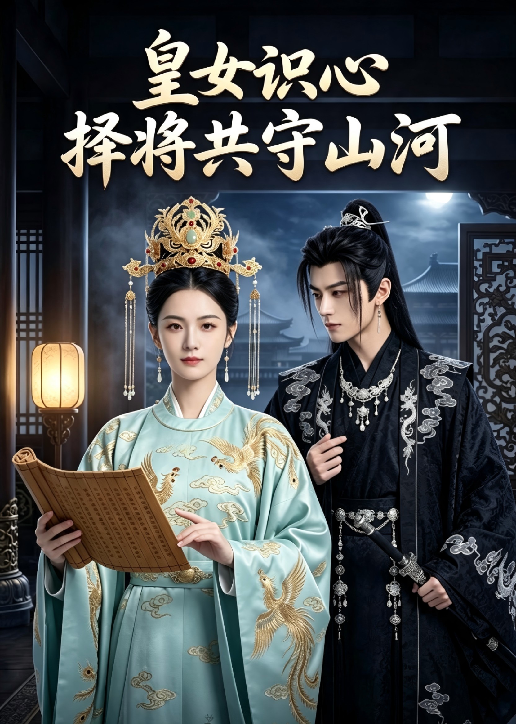 皇女识心择将共守山河