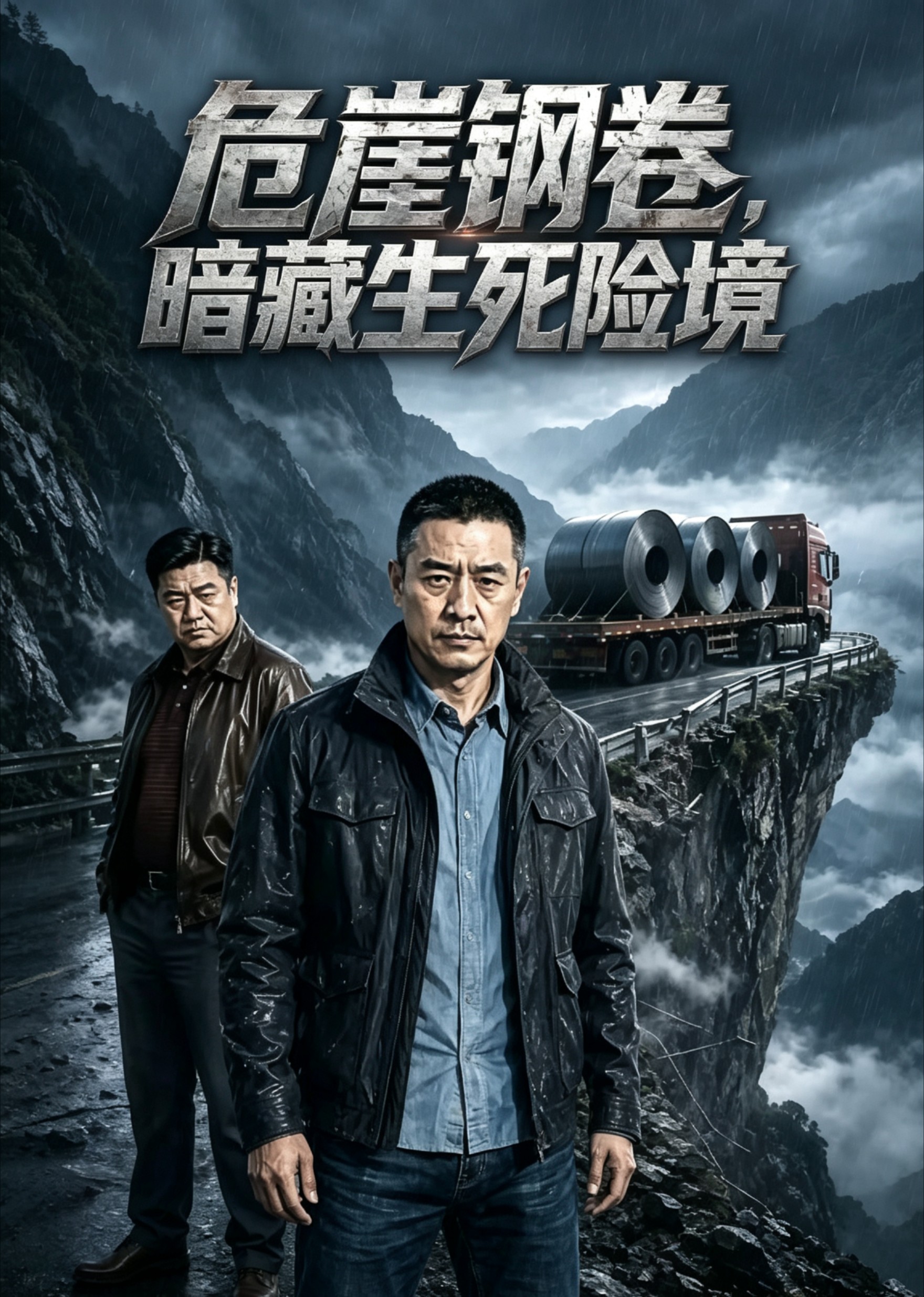 危崖钢卷，暗藏生死险境