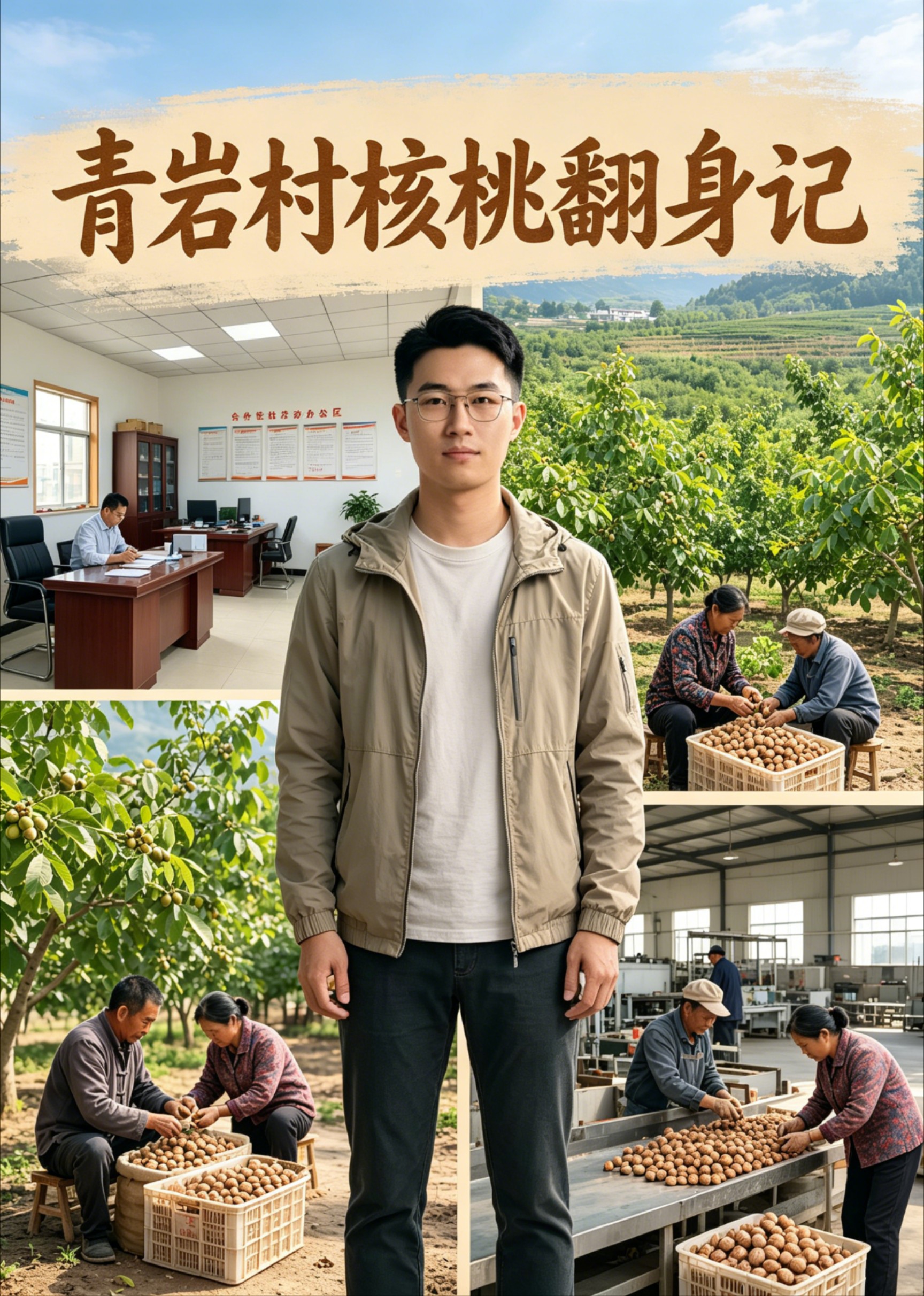 青岩村核桃翻身记