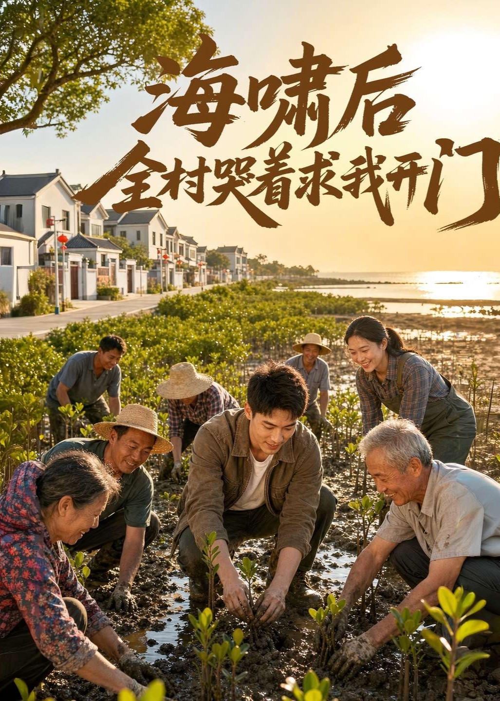 海啸后全村哭着求我开门