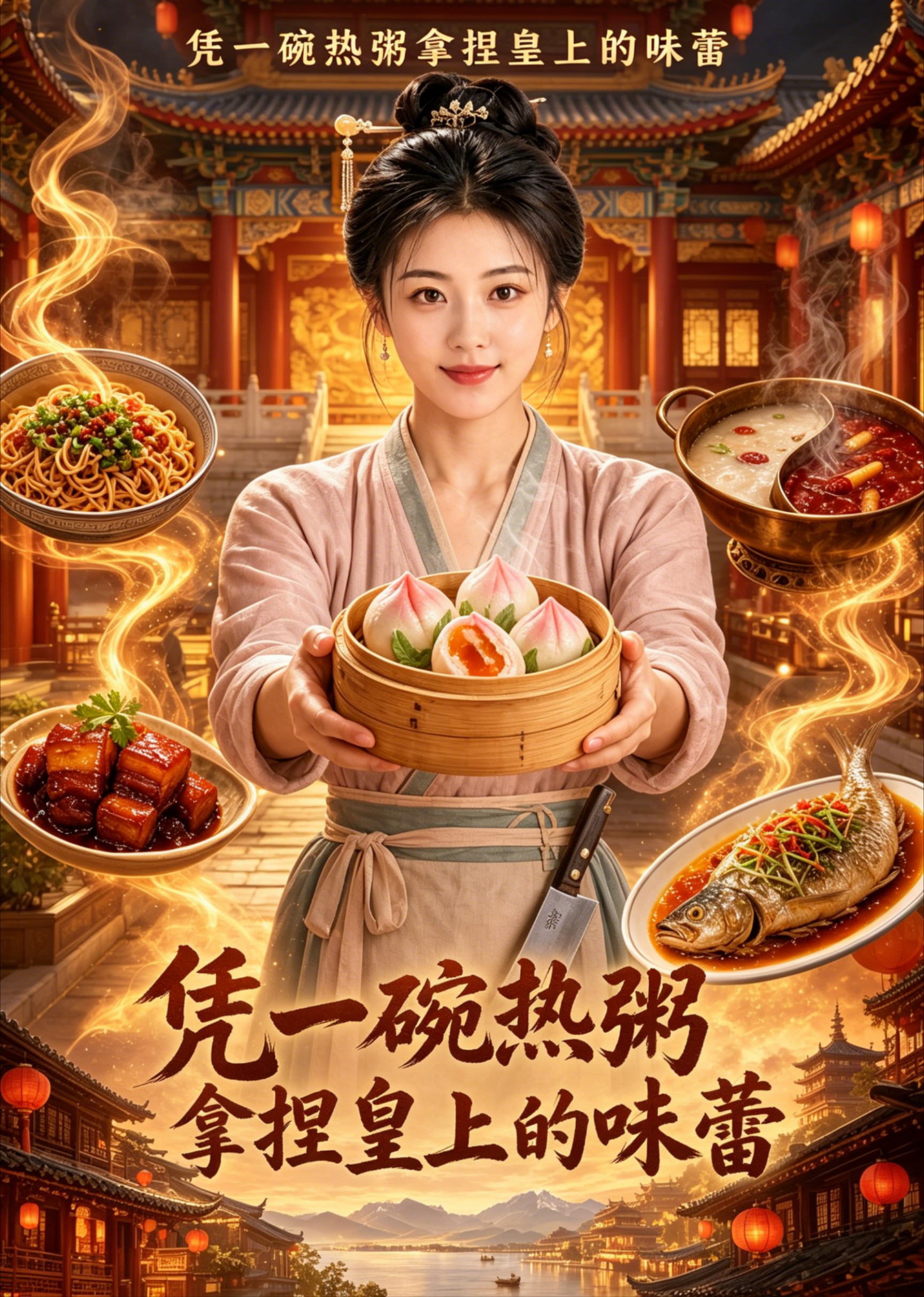 凭一碗热粥拿捏皇上的味蕾