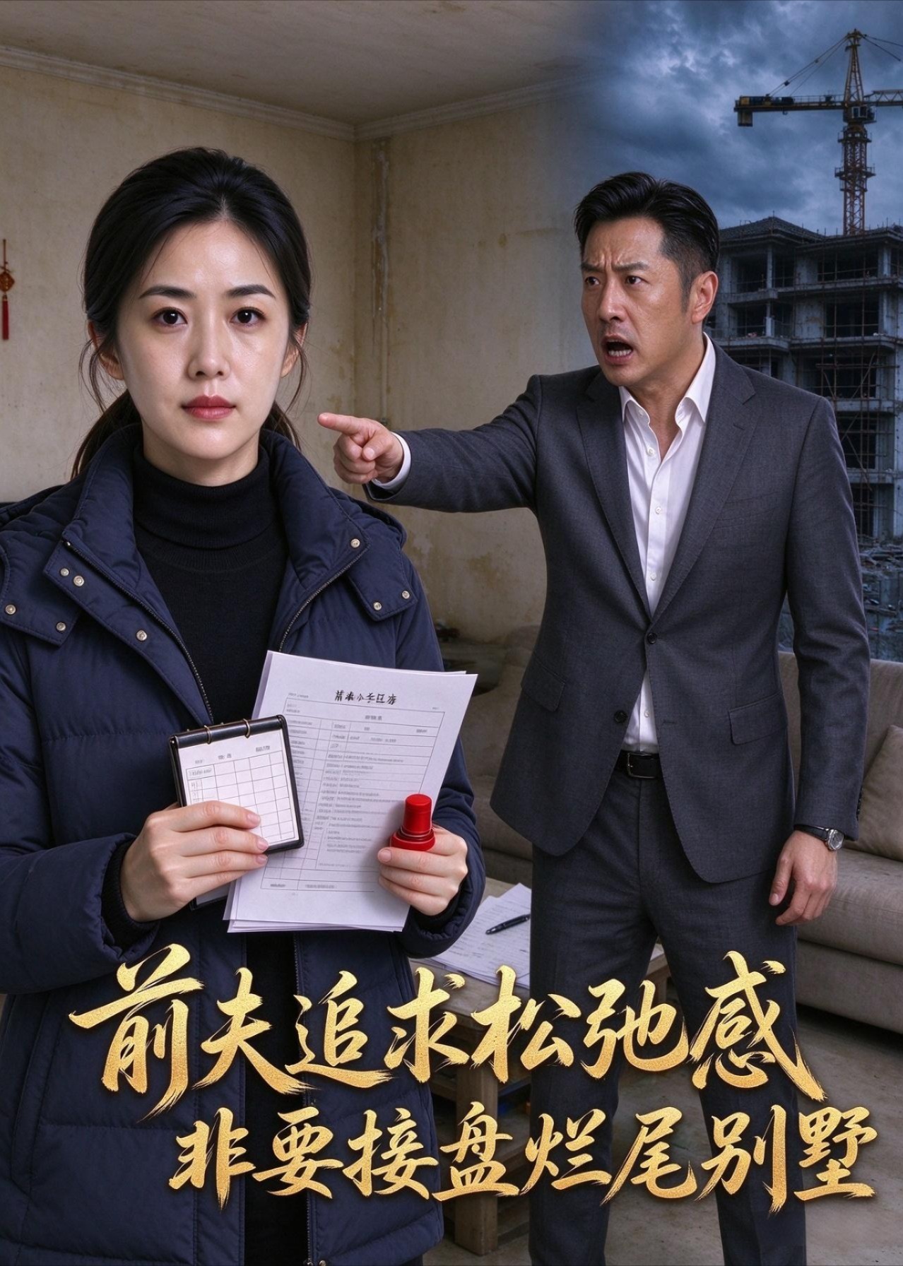 前夫追求松弛感，非要接盘烂尾别墅封面图