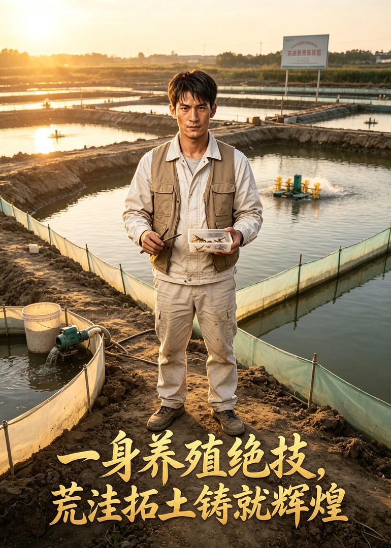 一身养殖绝技，荒洼拓土铸就辉煌封面图