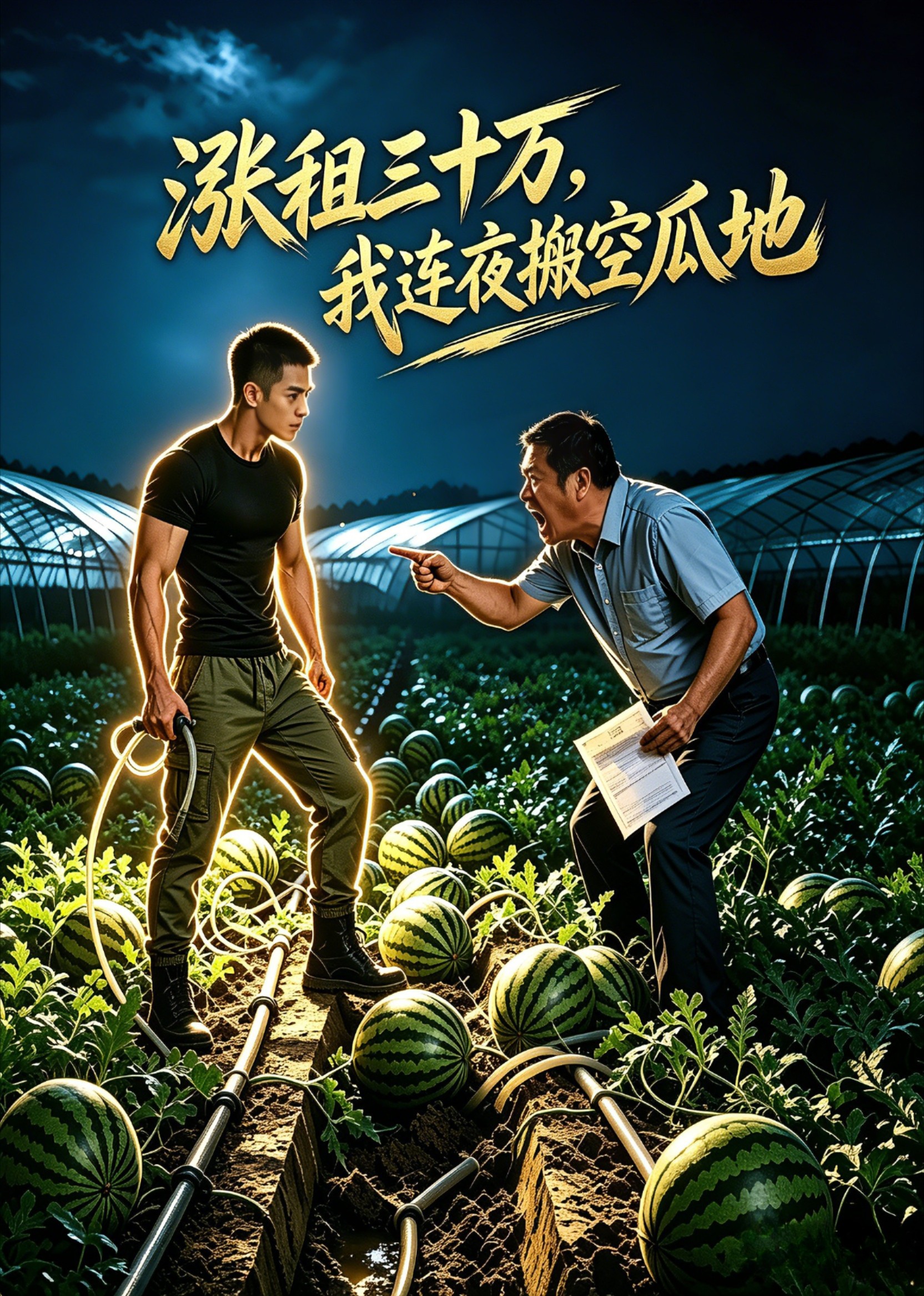 涨租三十万，我连夜搬空瓜地