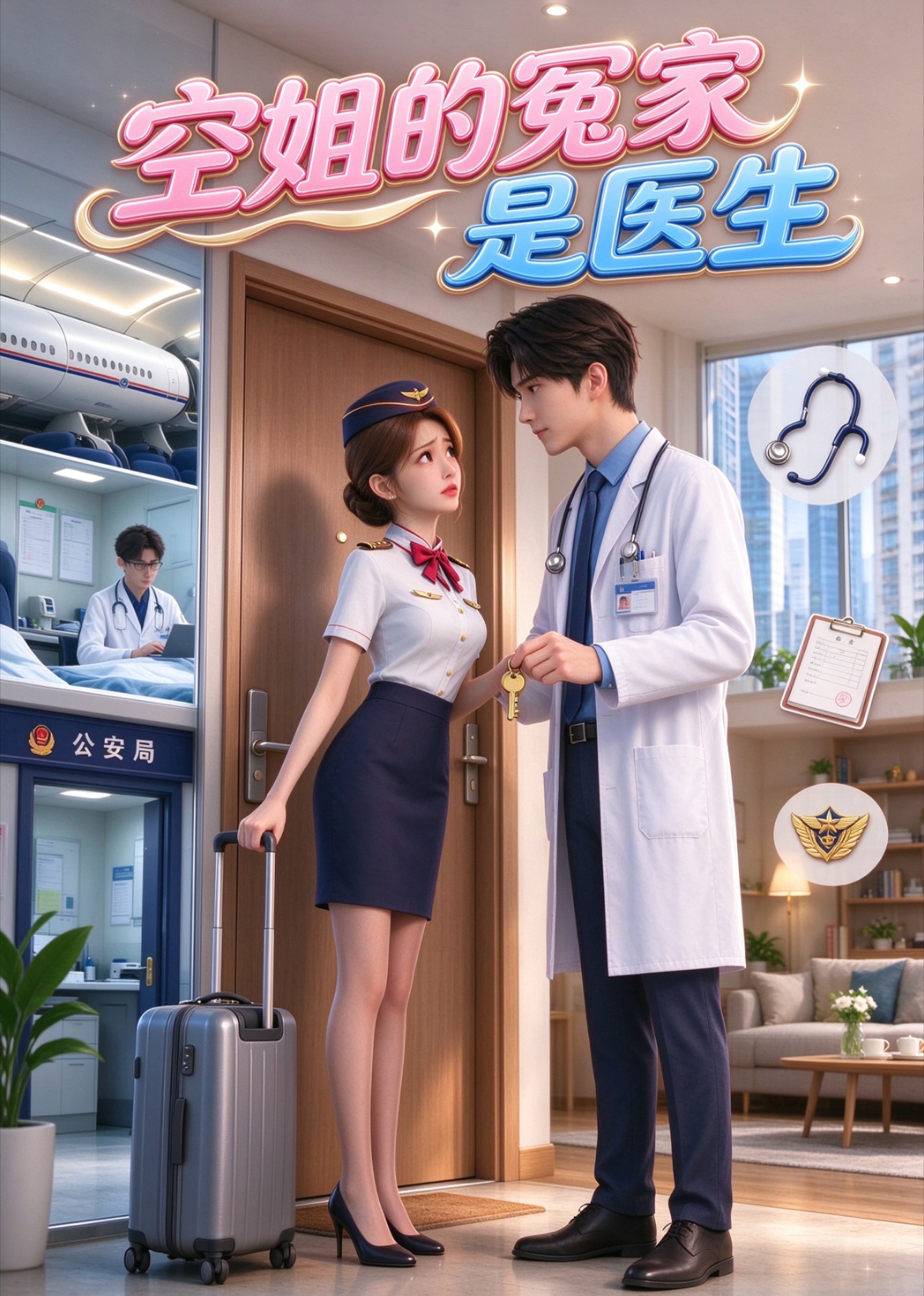 空姐的冤家是医生封面图