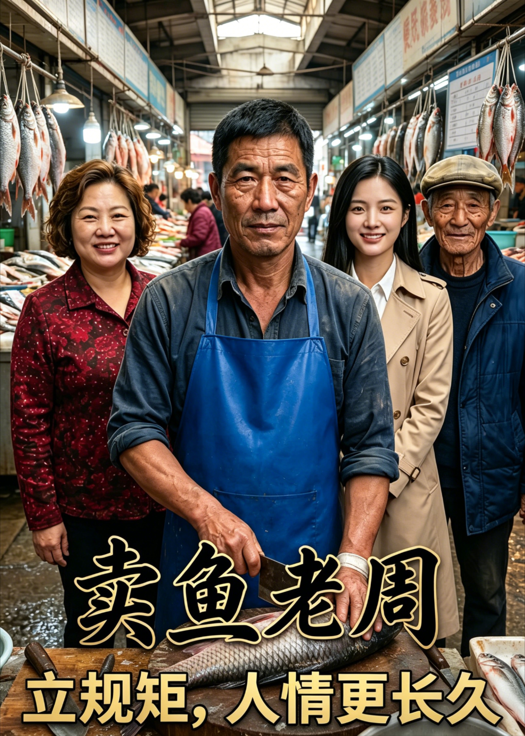 卖鱼老周立规矩，人情更长久