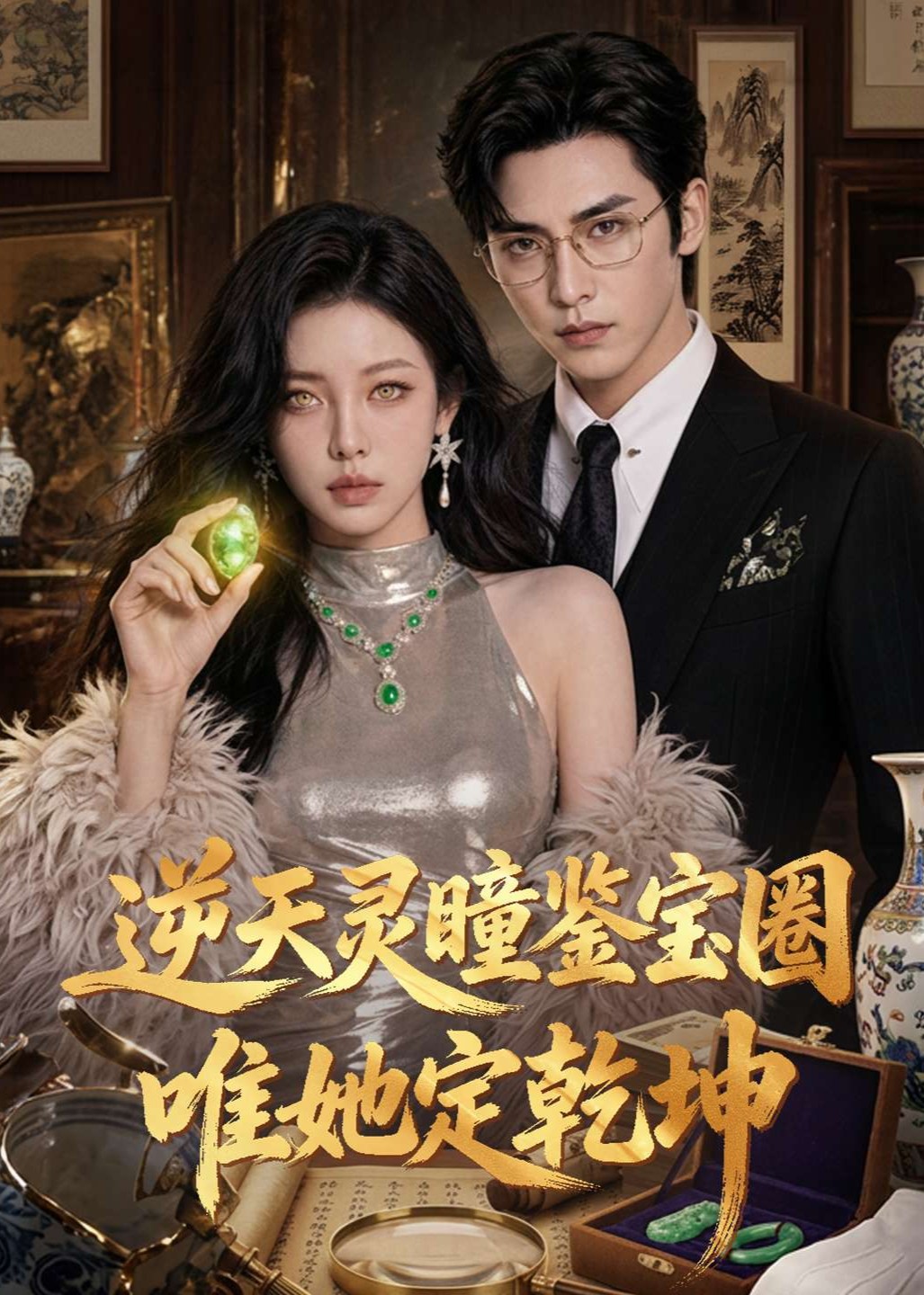 逆天灵瞳鉴宝圈唯她定乾坤封面图