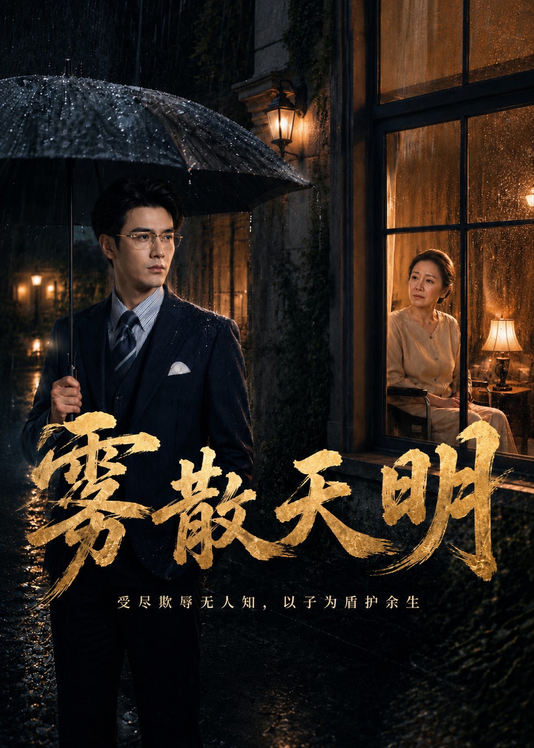 雾散天明
