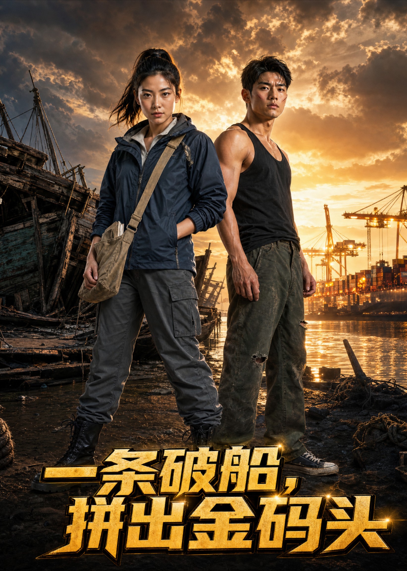 一条破船，拼出金码头