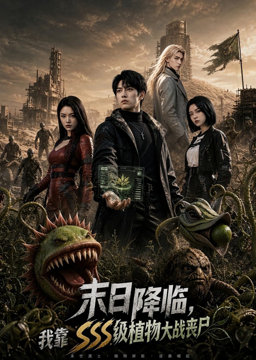 末日降临，我靠SSS级植物大战丧尸