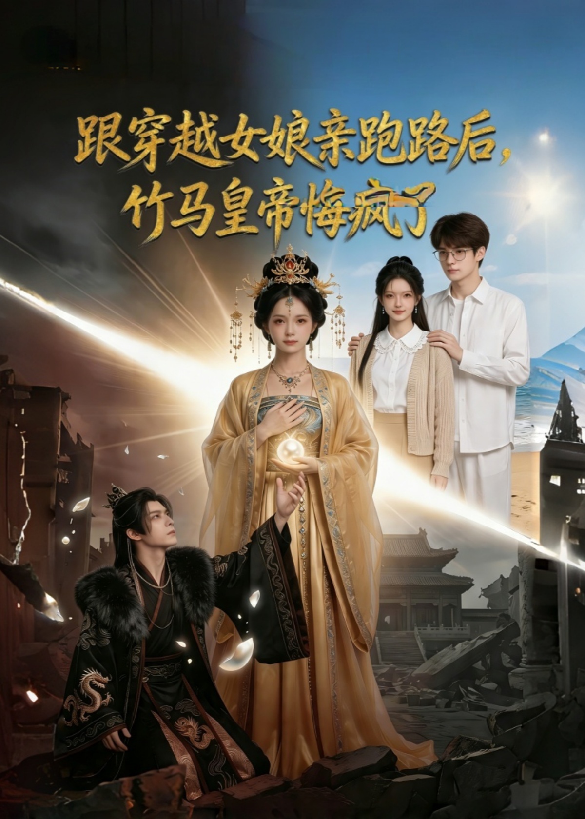 跟穿越女娘亲跑路后，竹马皇帝悔疯了