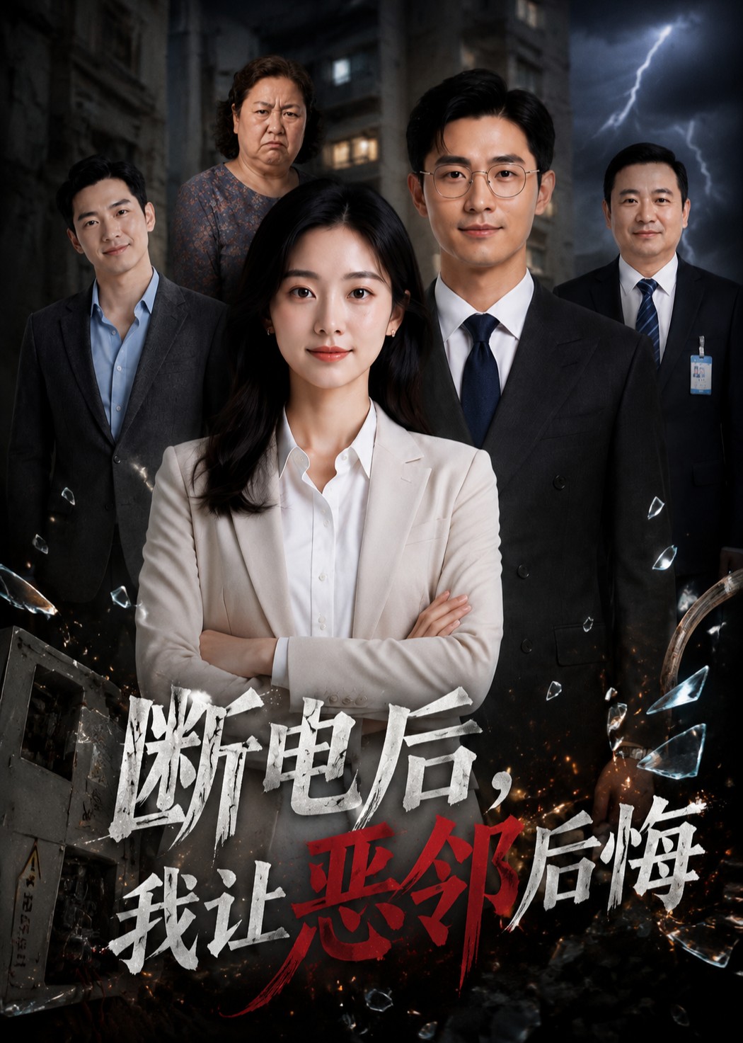 断电后，我让恶邻后悔