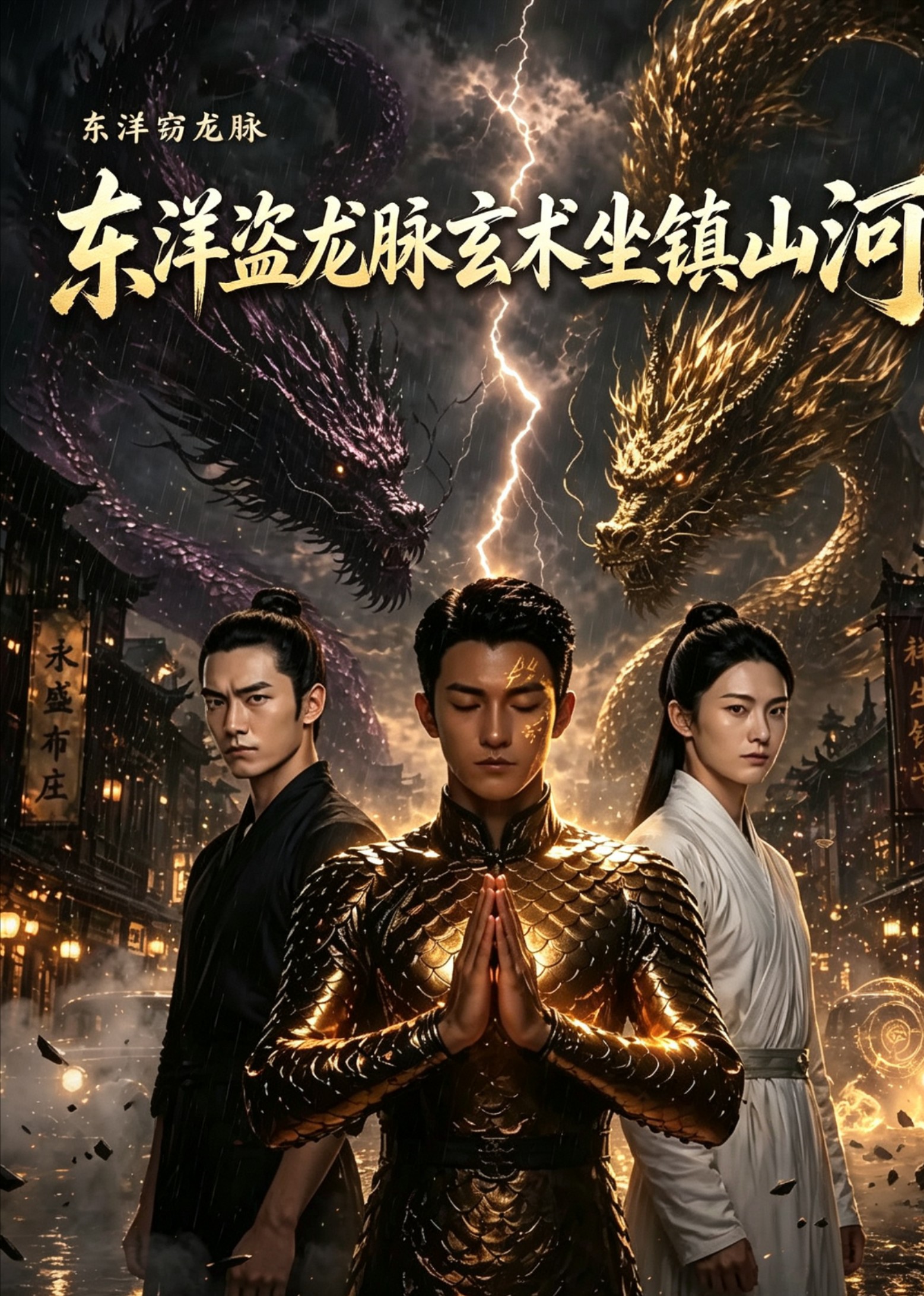 东洋盗龙脉玄术坐镇山河