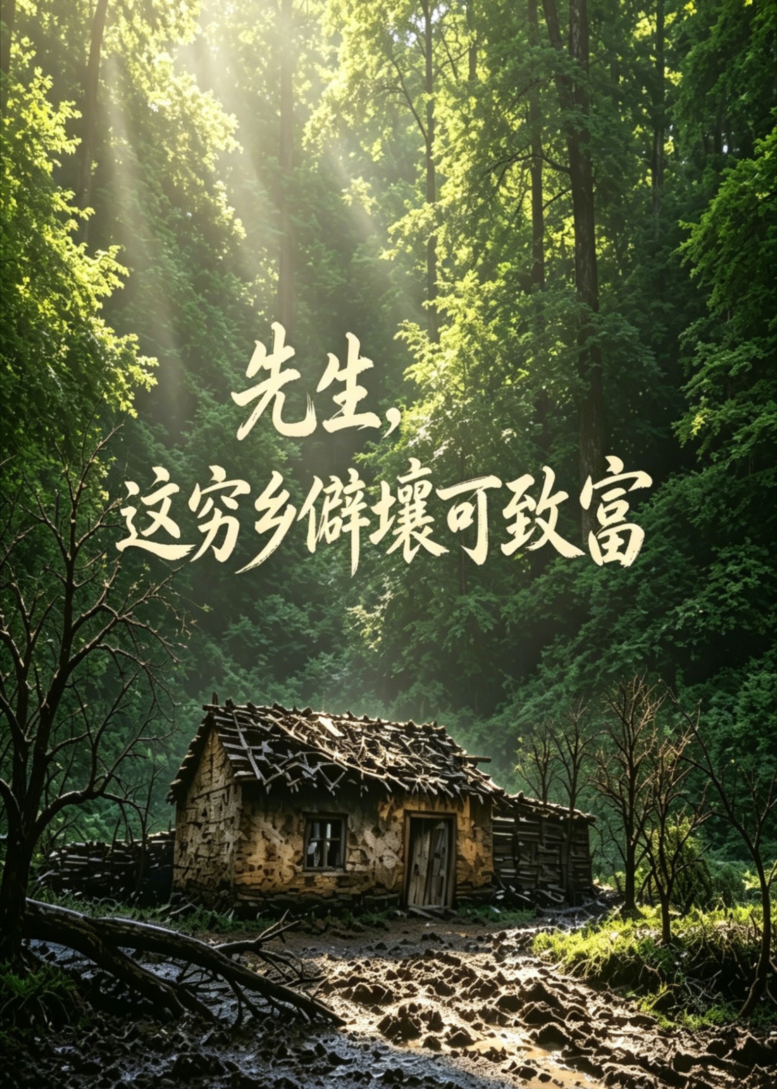 先生，这穷乡僻壤可致富