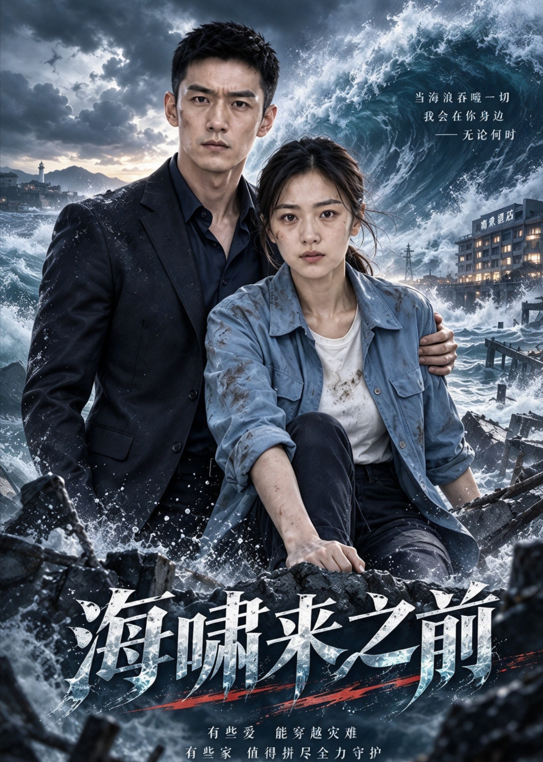海啸来之前 海报