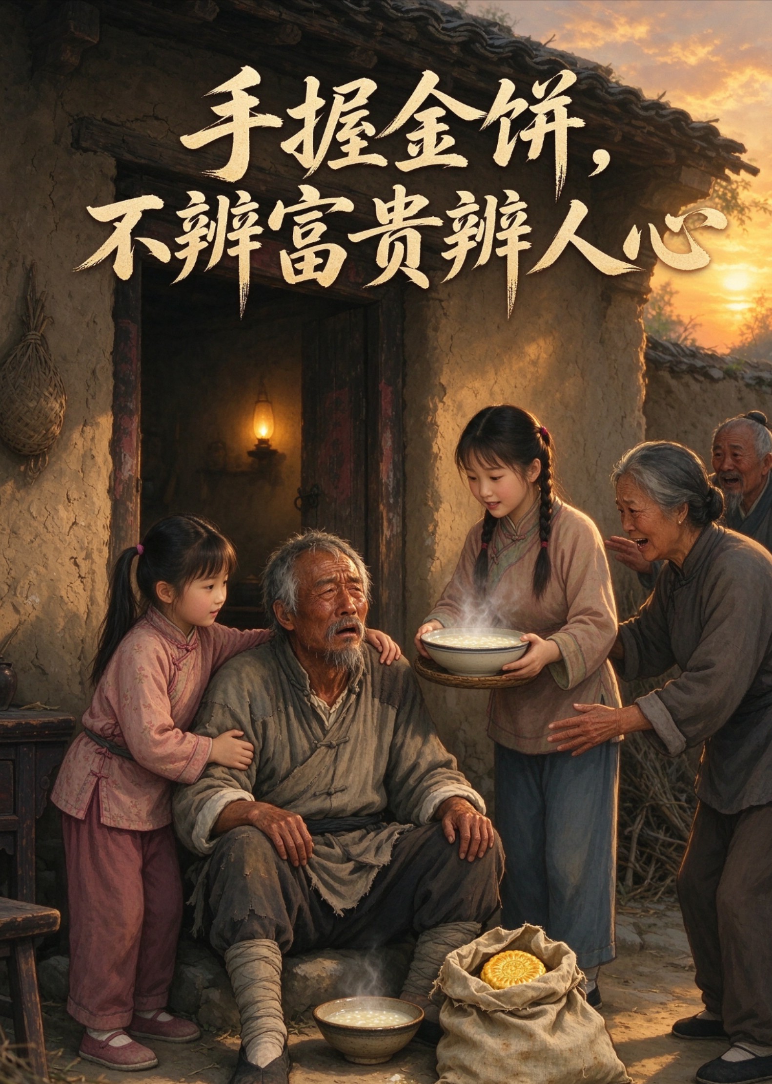 手握金饼，不辨富贵辨人心封面图