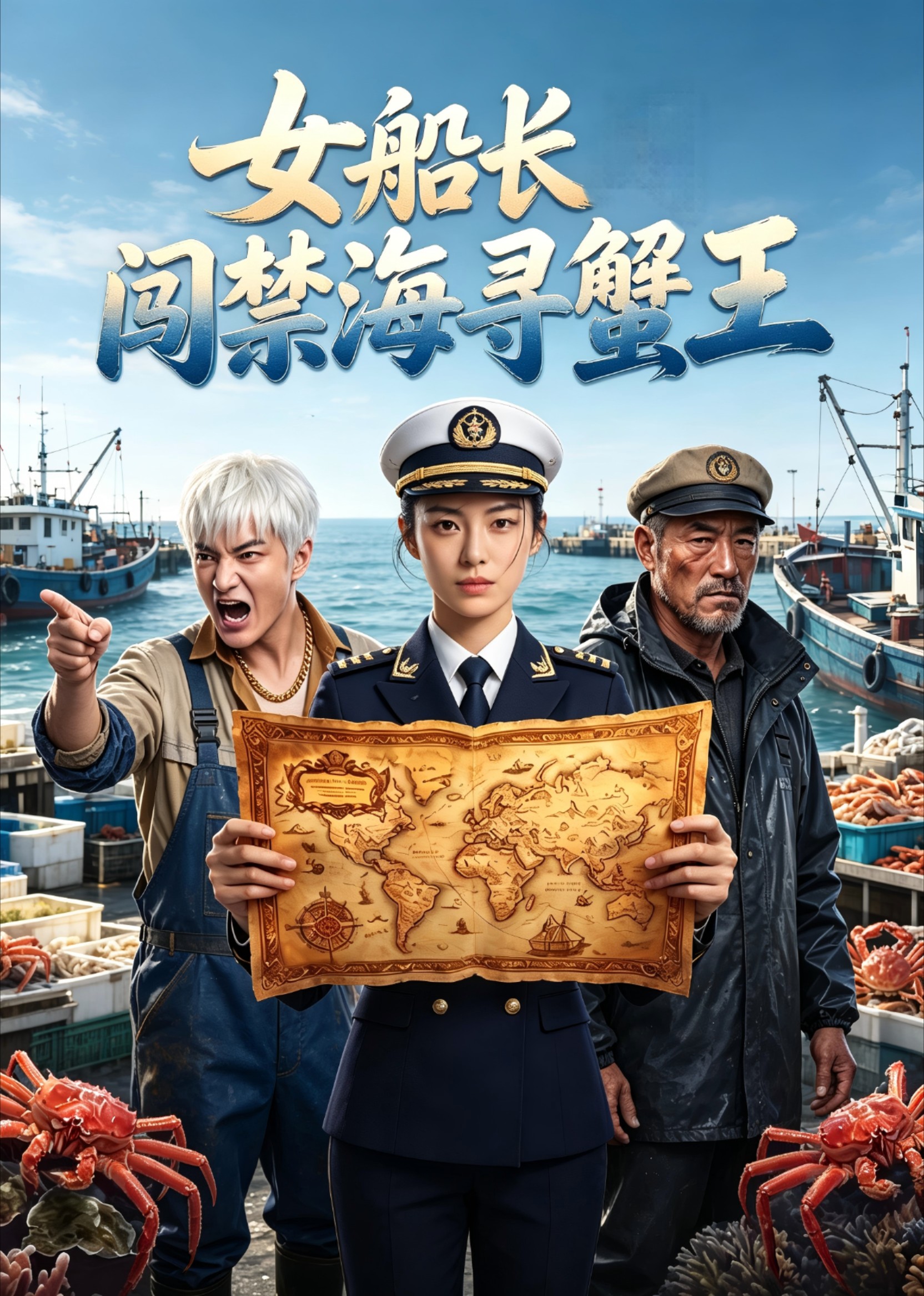 女船长闯禁海寻蟹王封面图