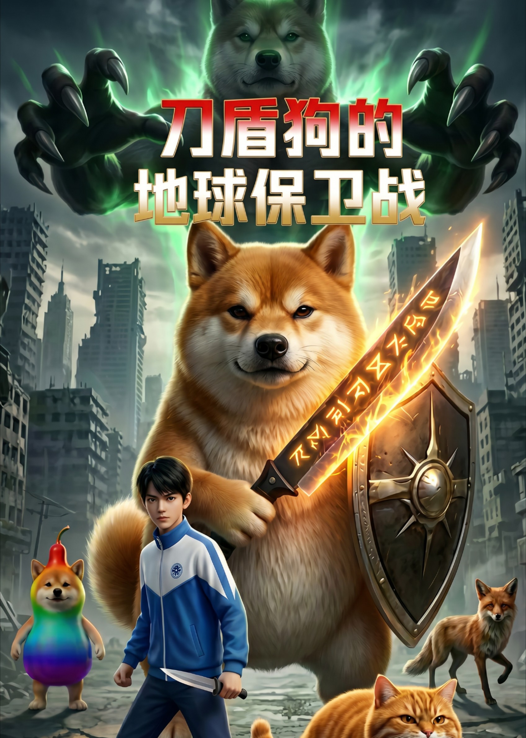 刀盾狗的地球保卫战封面图