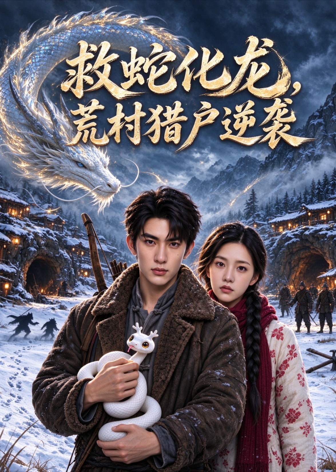 救蛇化龙，荒村猎户逆袭封面图