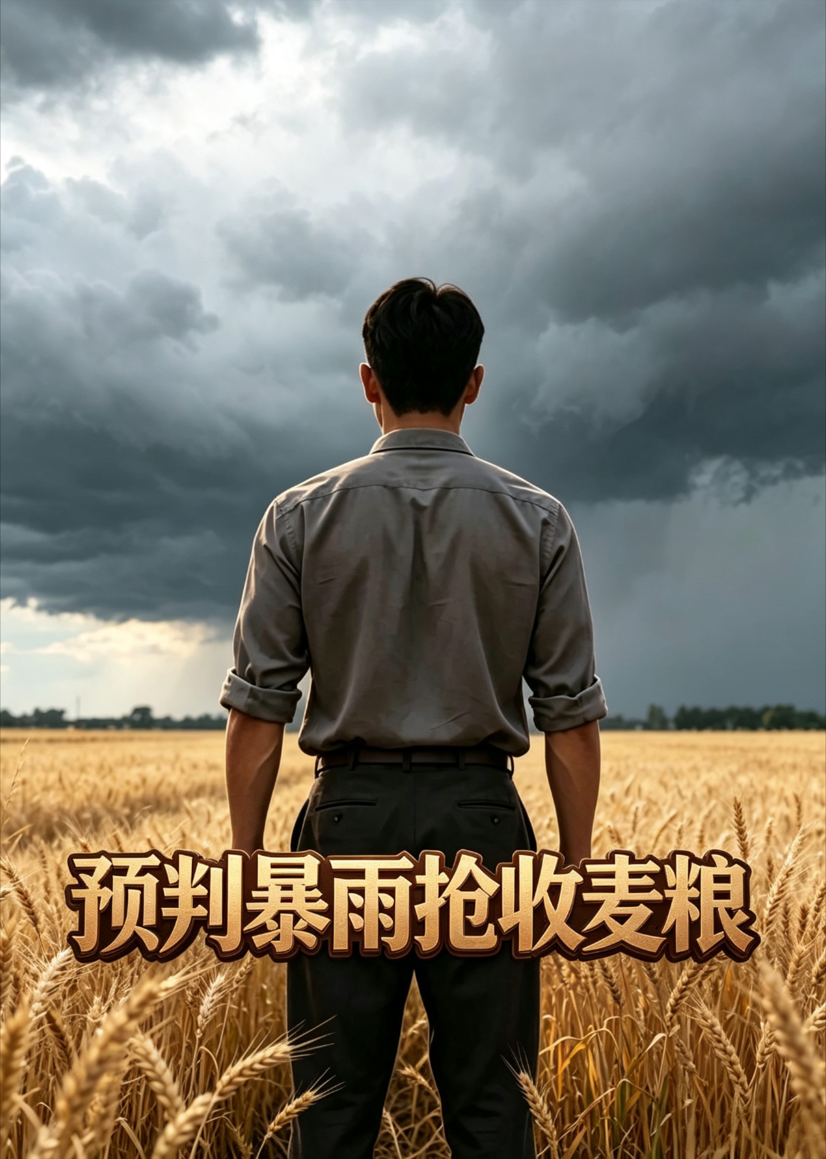 预判暴雨抢收麦粮