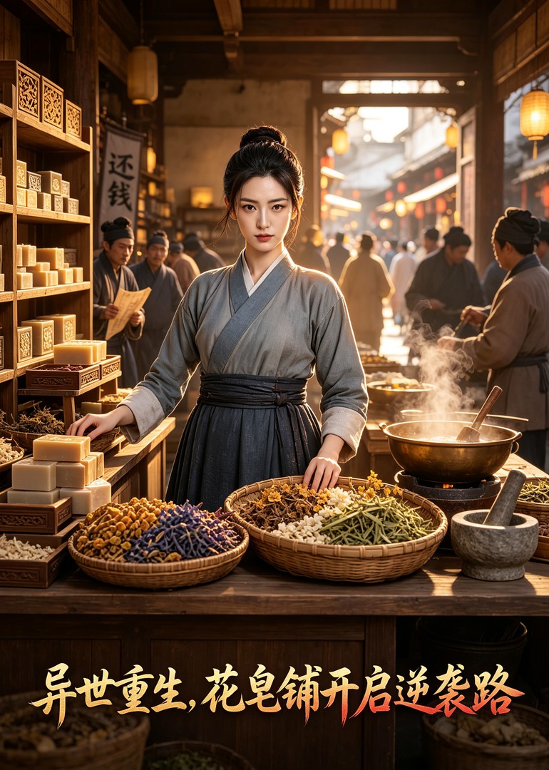 异世重生，花皂铺开启逆袭路