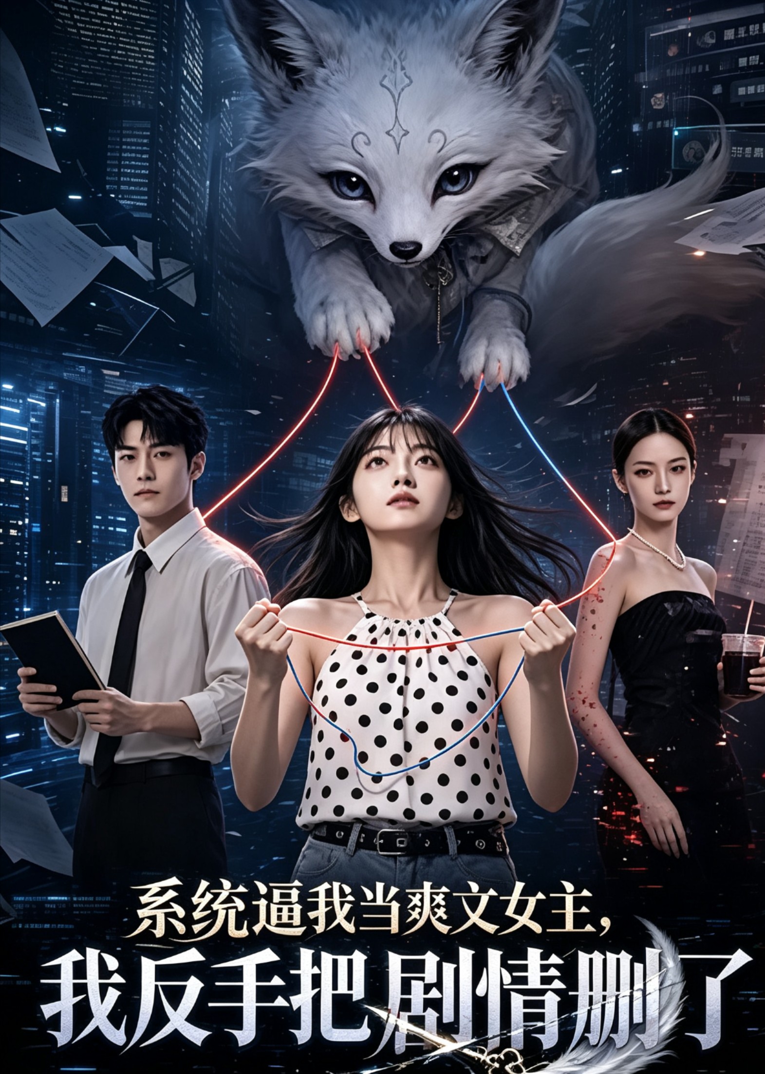 系统逼我当爽文女主，我反手把剧情删了封面图