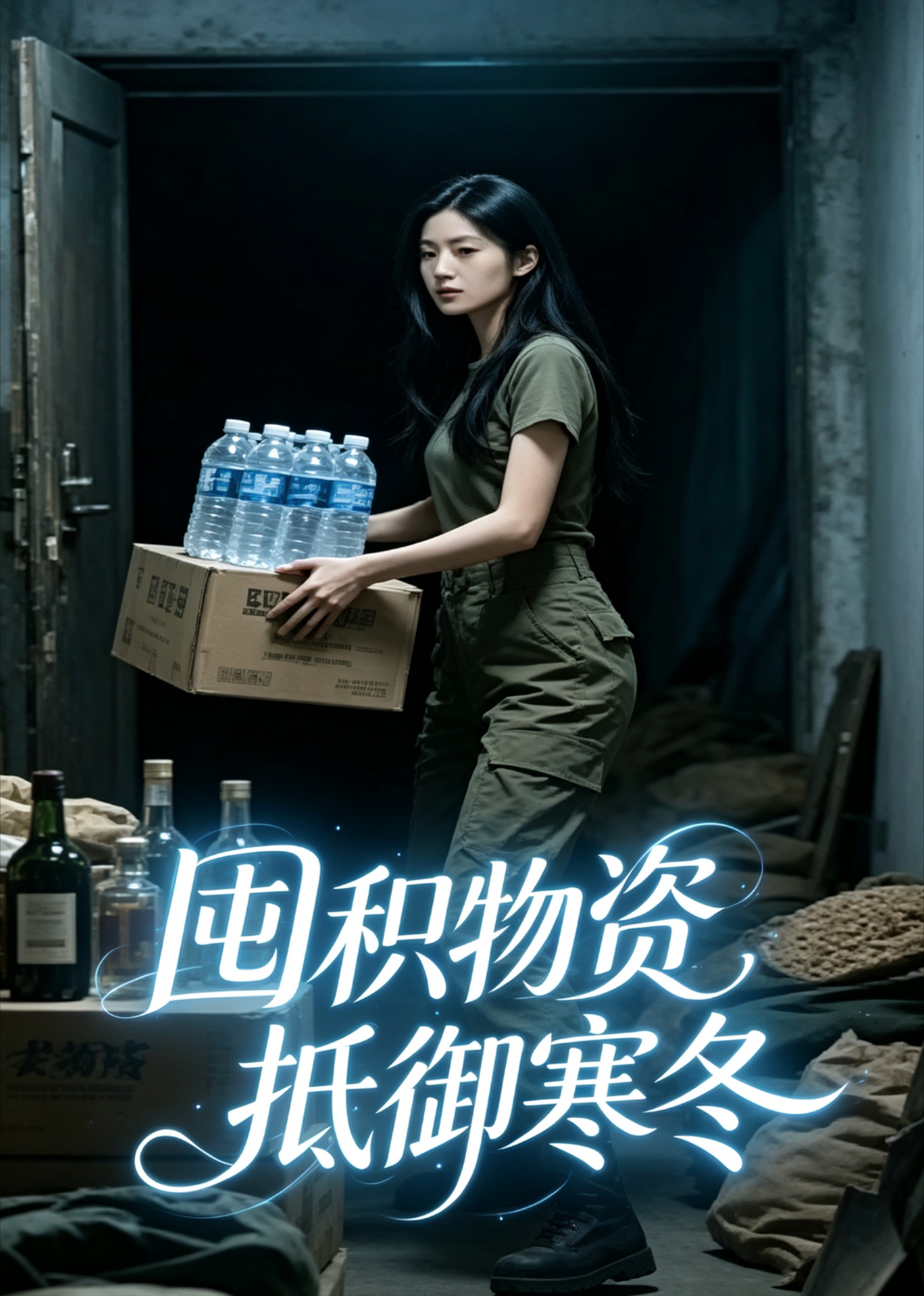 囤积物资抵御寒冬