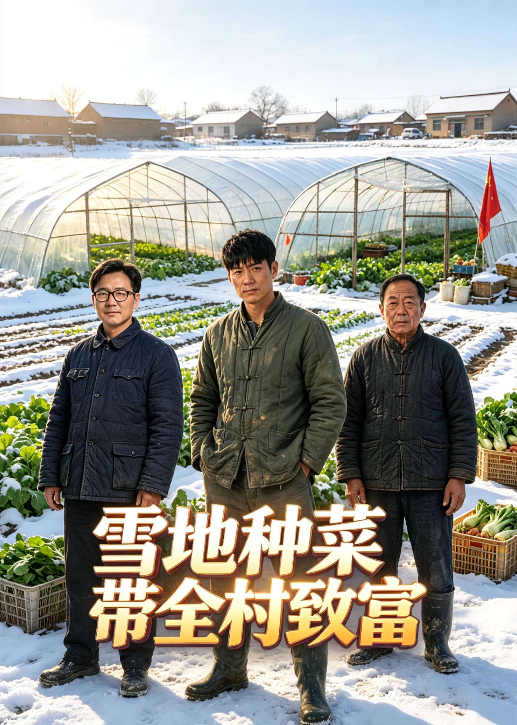 雪地种菜带全村致富