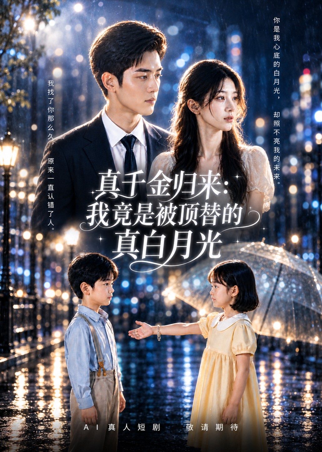 真千金归来：我竟是被顶替的真白月光封面图