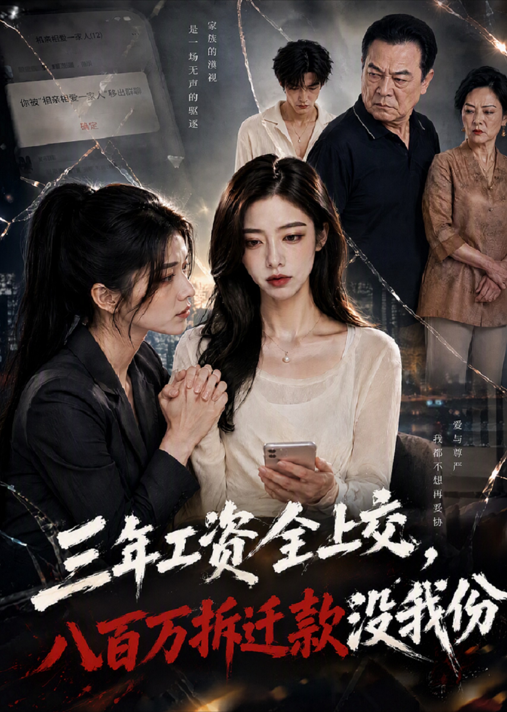 三年工资全上交，八百万拆迁款没我份封面图