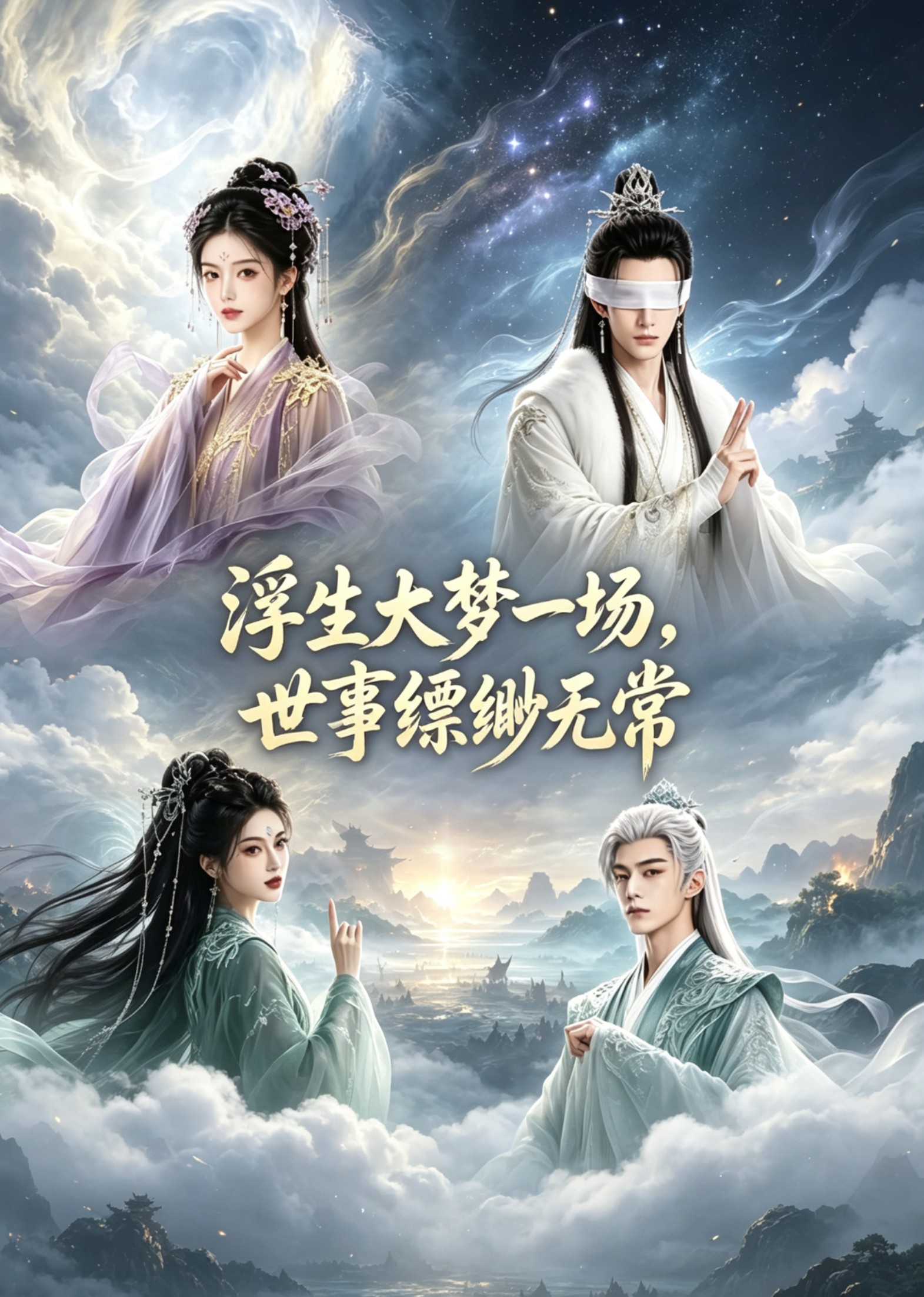 浮生大梦一场，世事缥缈无常封面图